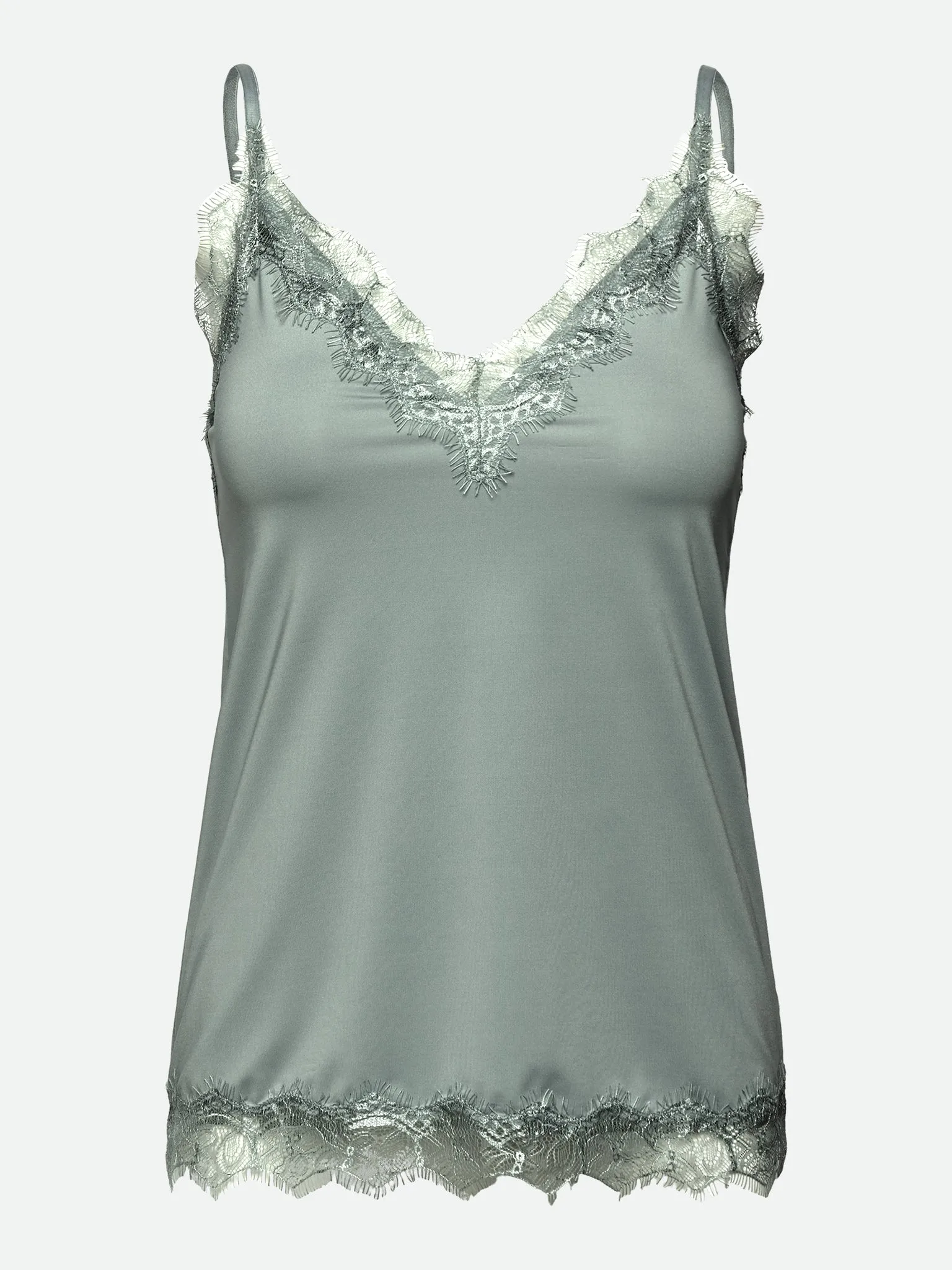 RWBillie SL Lace Strap Top sold by Rosemunde Copenhagen product image thumbnail 4