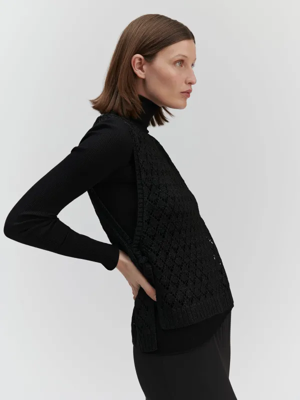 Kadena knit vest sold by Rosemunde Copenhagen