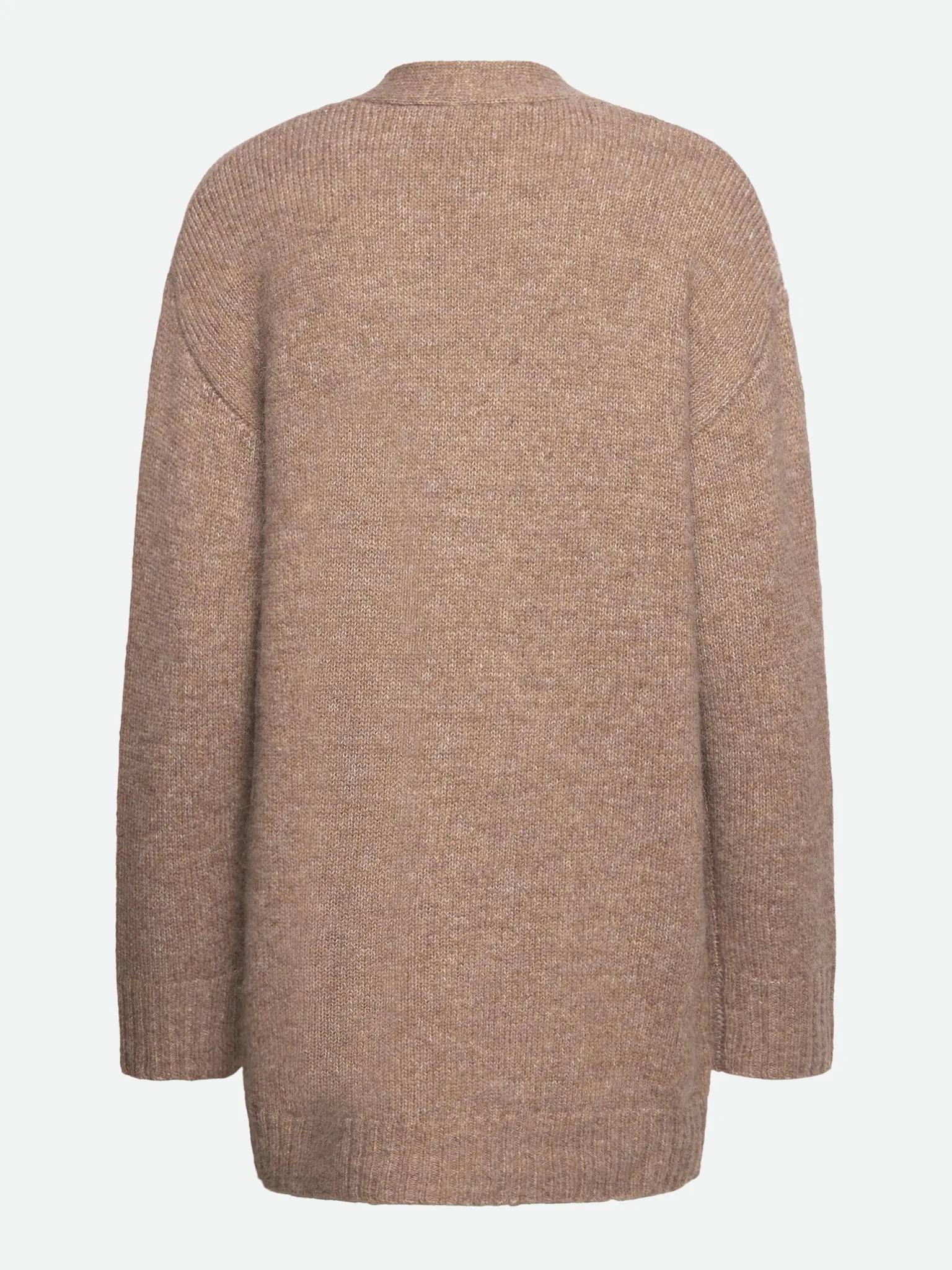 Long knit cardigan sold by Rosemunde Copenhagen product image thumbnail 4