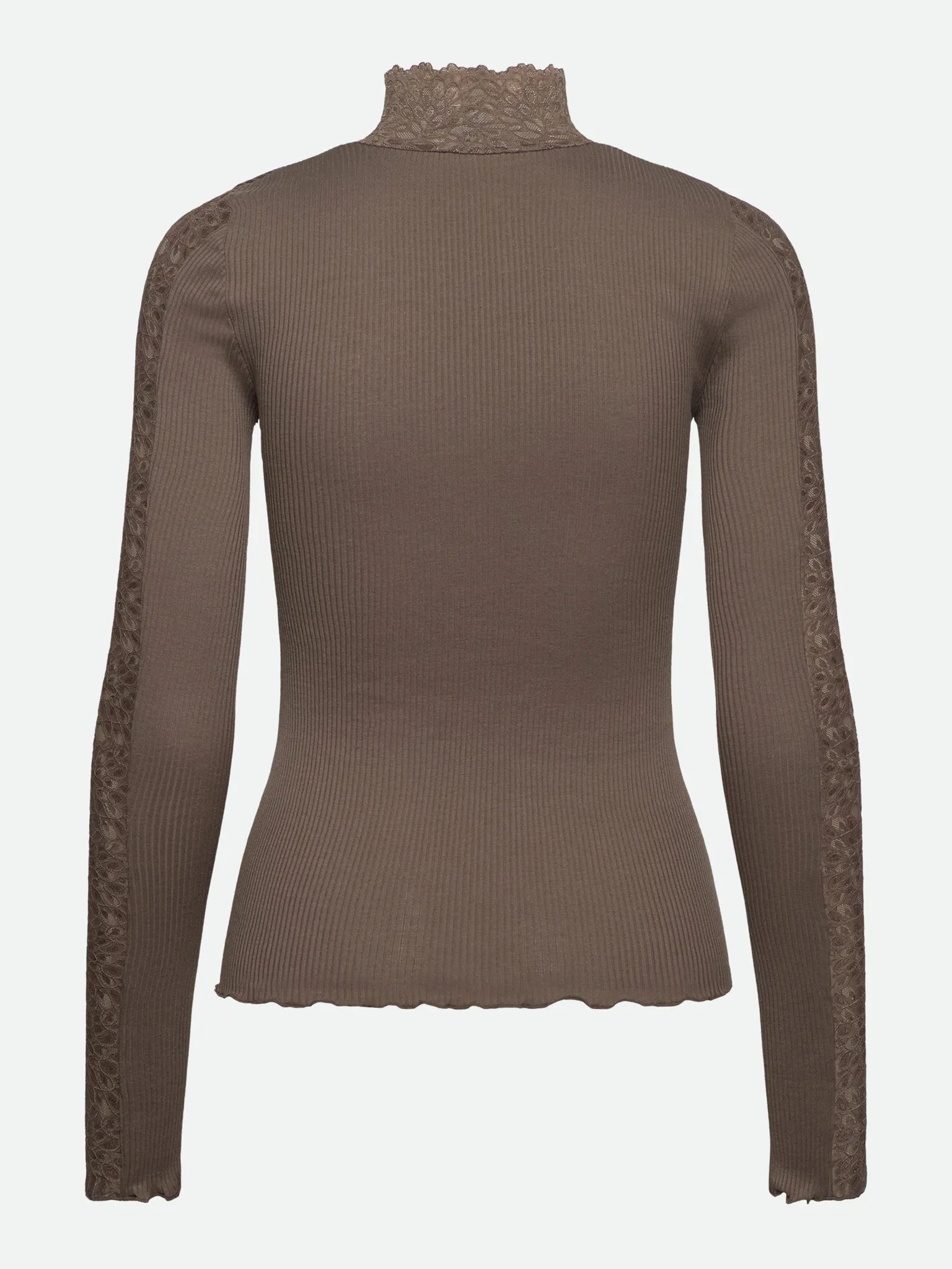 RWBeatha Silk LS Lace T-shirt sold by Rosemunde Copenhagen product image thumbnail 2