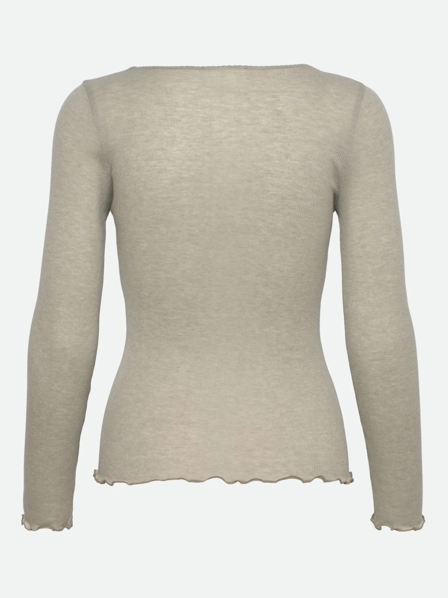 RWBurlington Wool LS O-neck T-shirt sold by Rosemunde Copenhagen product image thumbnail 5