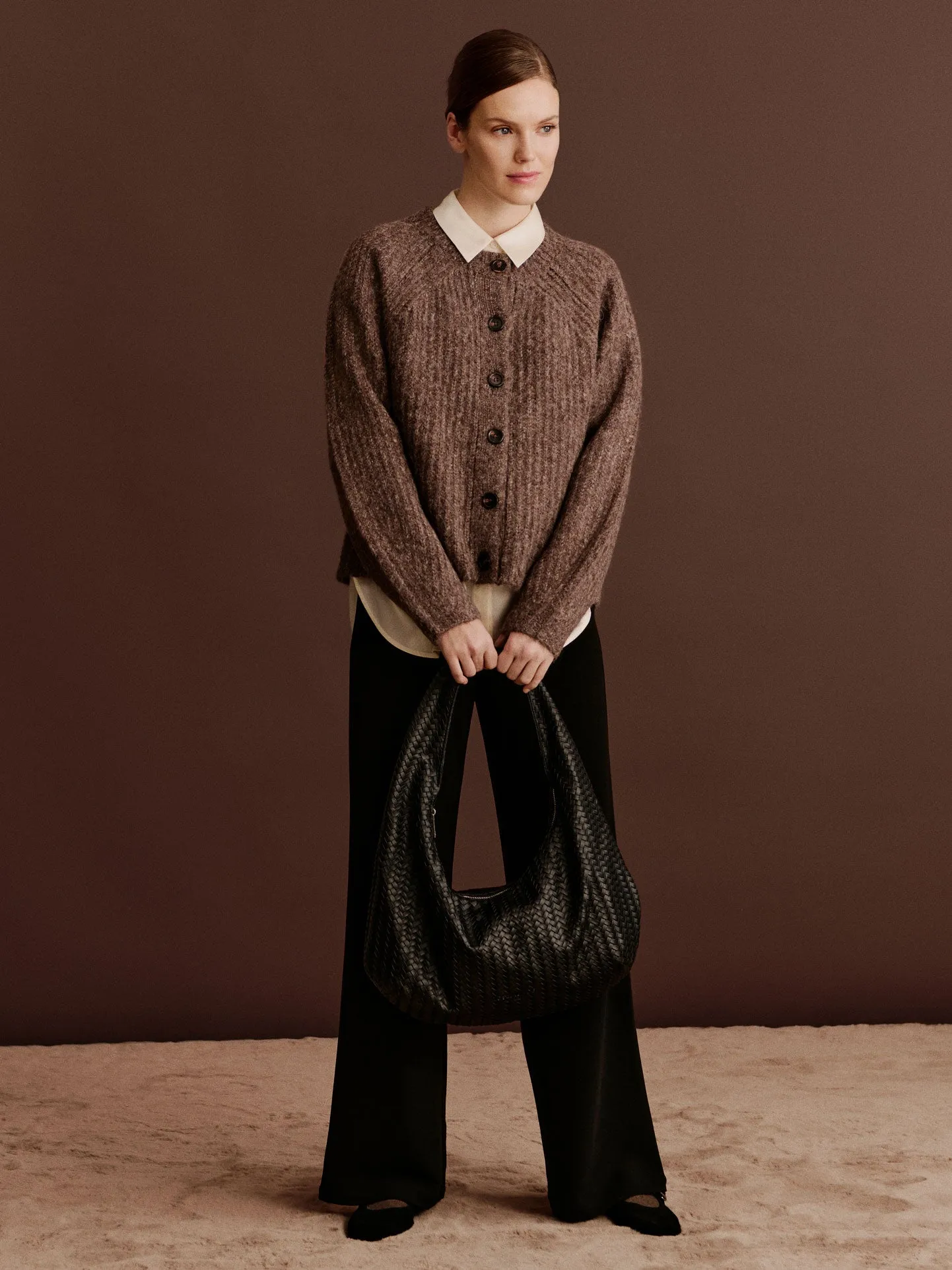 RWFreya MW Straight Trousers sold by Rosemunde Copenhagen product image thumbnail 3