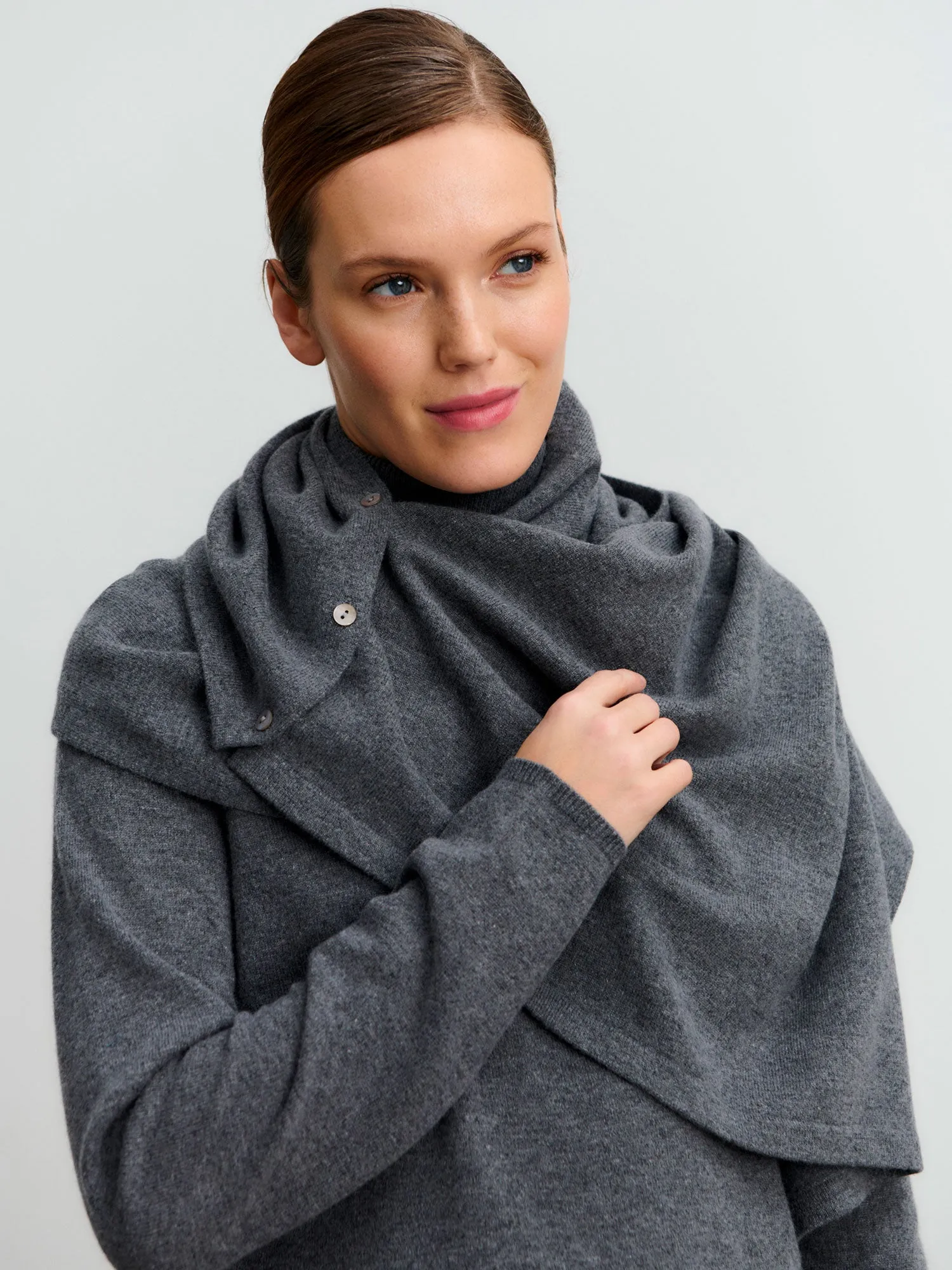RWLaica Cashmere Poncho sold by Rosemunde Copenhagen product image thumbnail 5