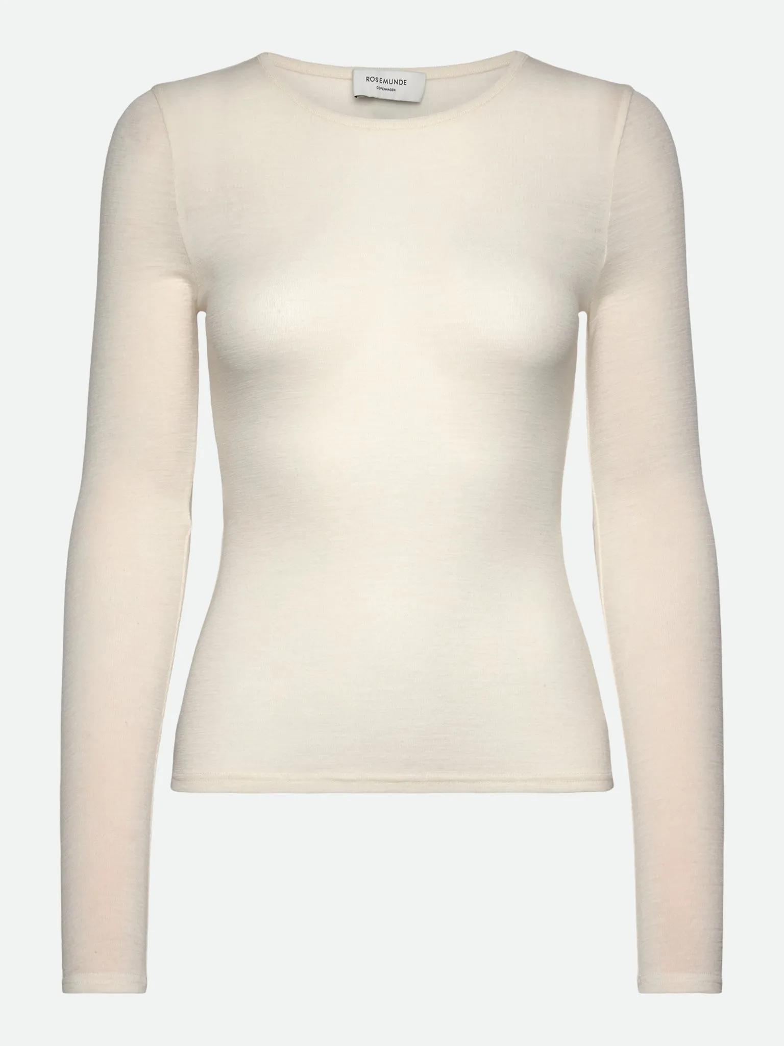 RWSara Cashmere Blend LS T-shirt sold by Rosemunde Copenhagen product image thumbnail 5