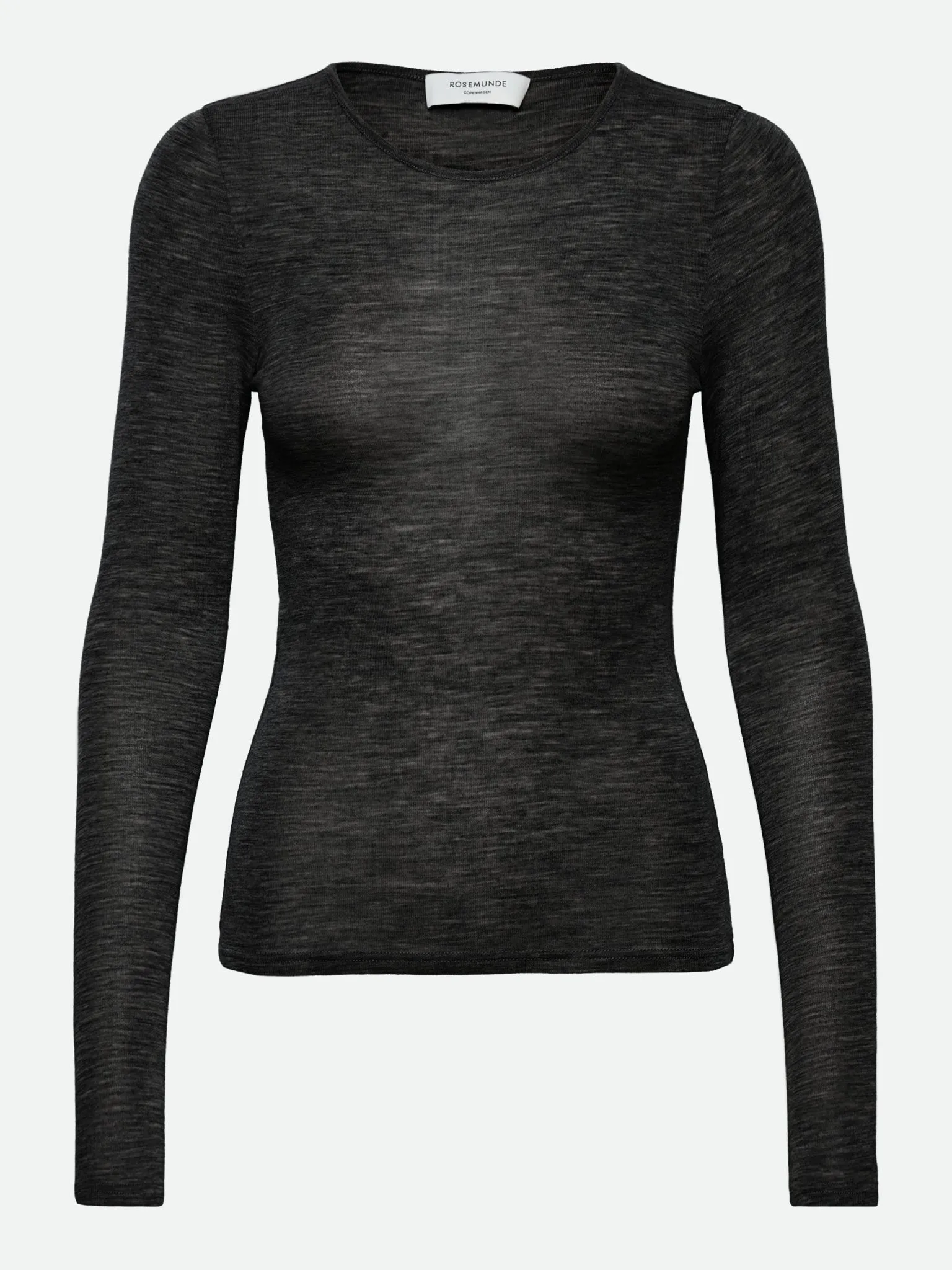 RWSara Cashmere Blend LS T-shirt sold by Rosemunde Copenhagen product image thumbnail 3