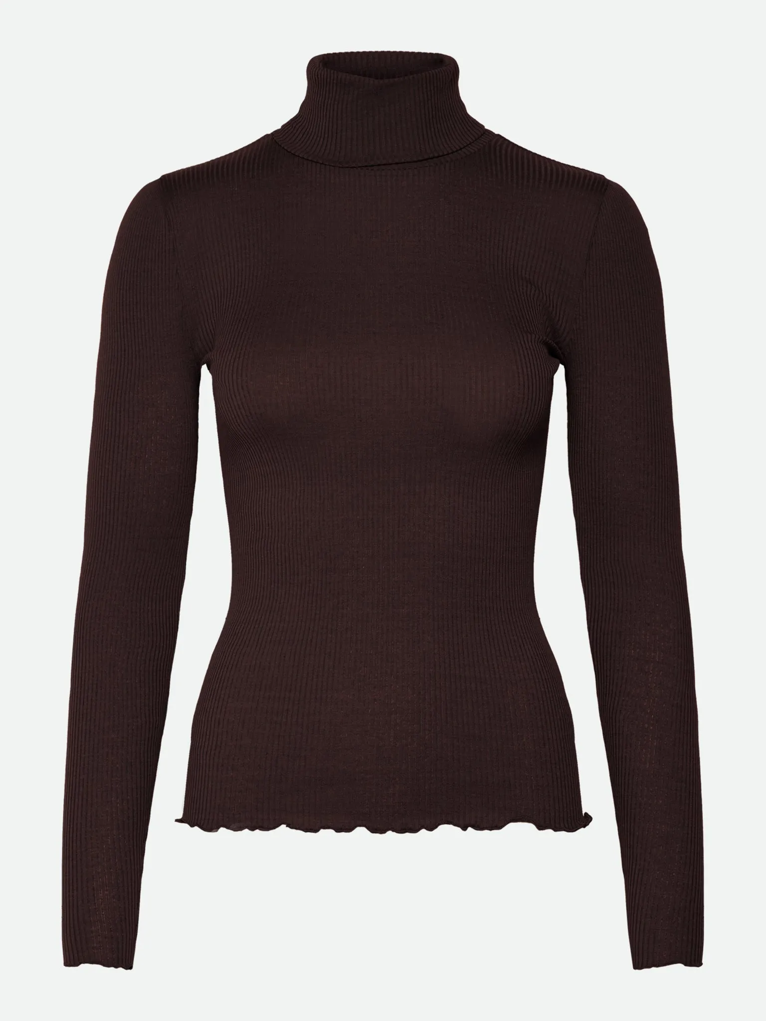 RWBeatha Silk LS Rollneck T-shirt sold by Rosemunde Copenhagen product image thumbnail 5