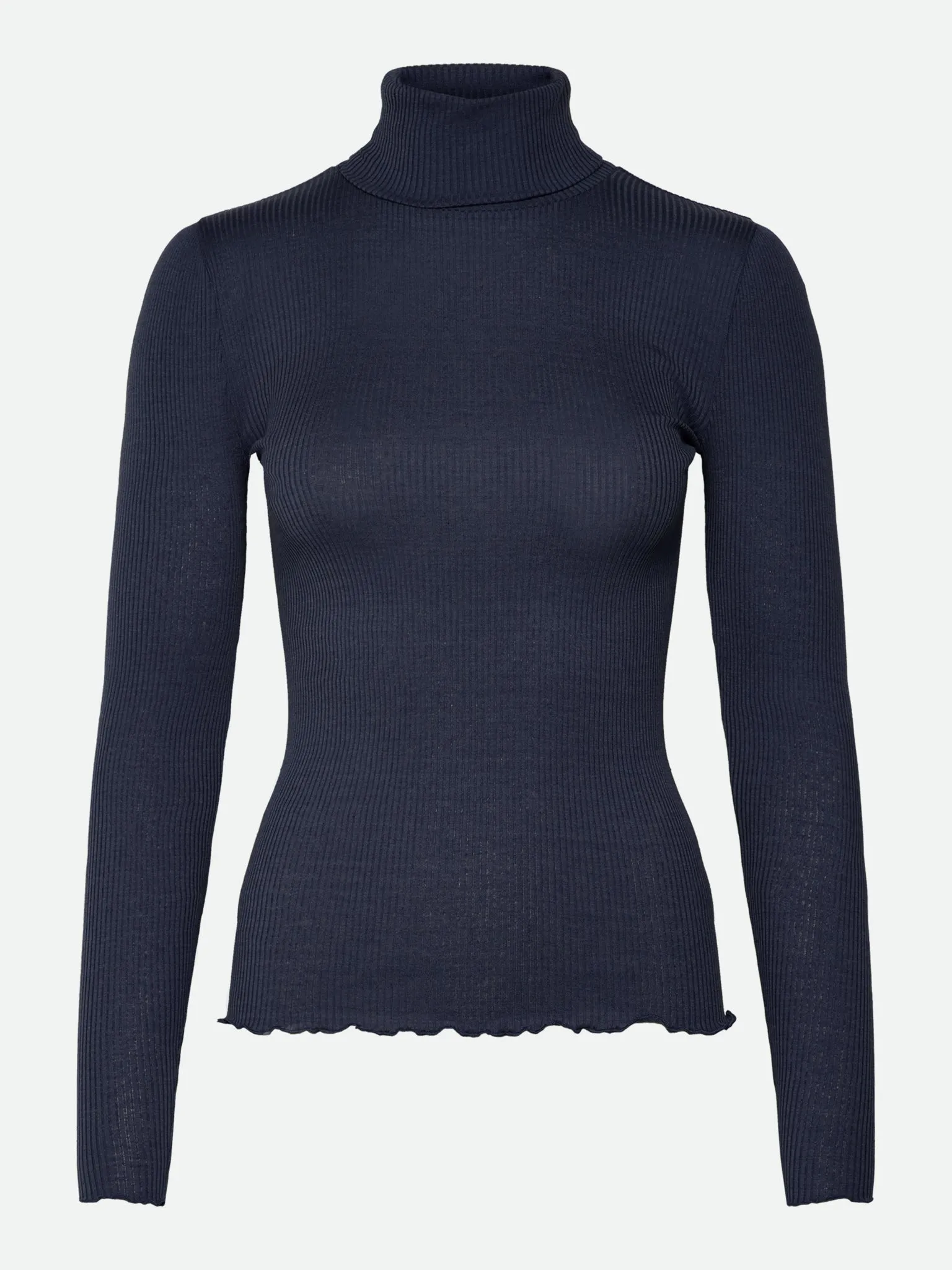 RWBeatha Silk LS Rollneck T-shirt sold by Rosemunde Copenhagen product image thumbnail 3