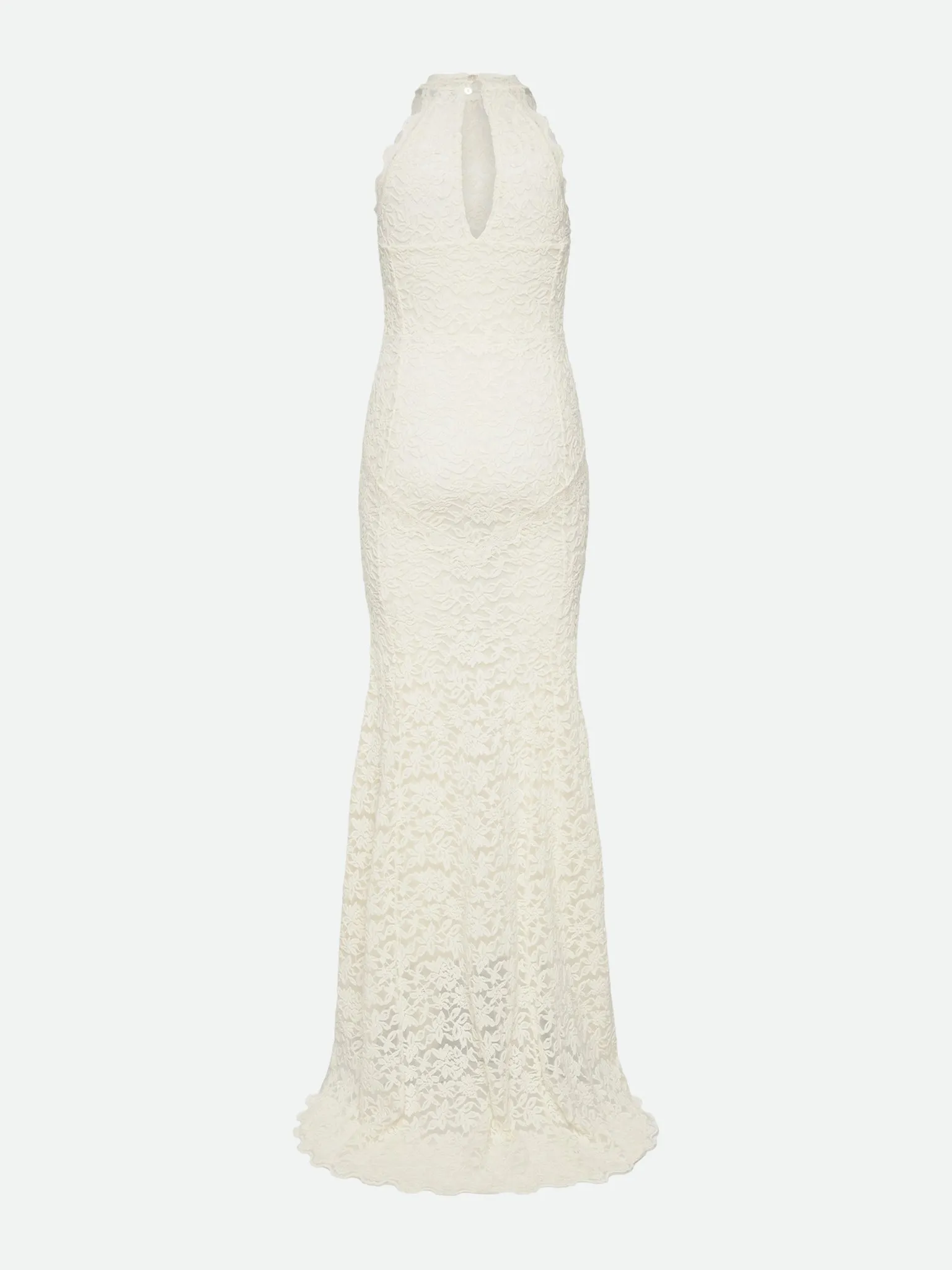 RWDelicia Halterneck SL Long Bridal Dress sold by Rosemunde Copenhagen product image thumbnail 2