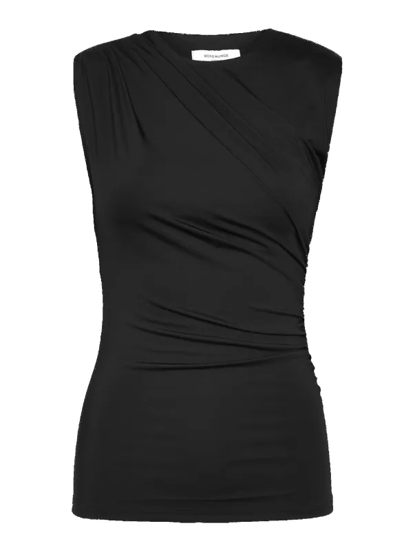RWBillie SL Drape Top made by Rosemunde Copenhagen