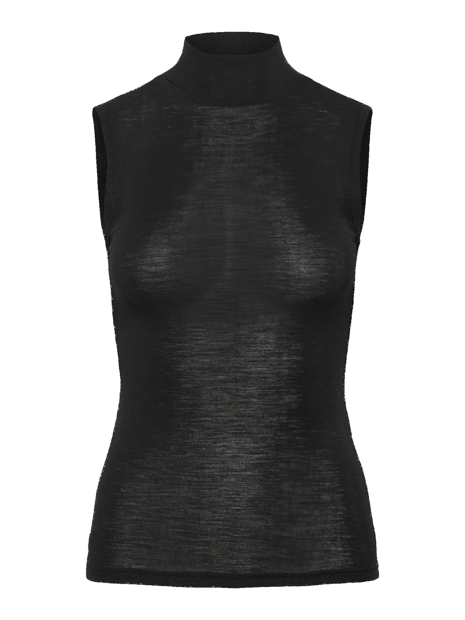 RWSara Cashmere Blend SL Mock-neck Top sold by Rosemunde Copenhagen product image thumbnail 2