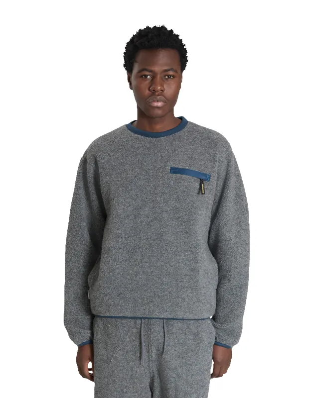 GORE-TEX Windstopper Wool Fleece Crewneck made by thisisneverthat