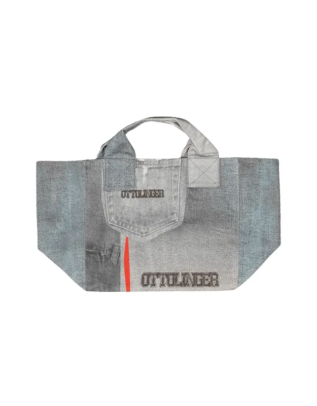 Denim Tote Bag Maxi made by Ottolinger