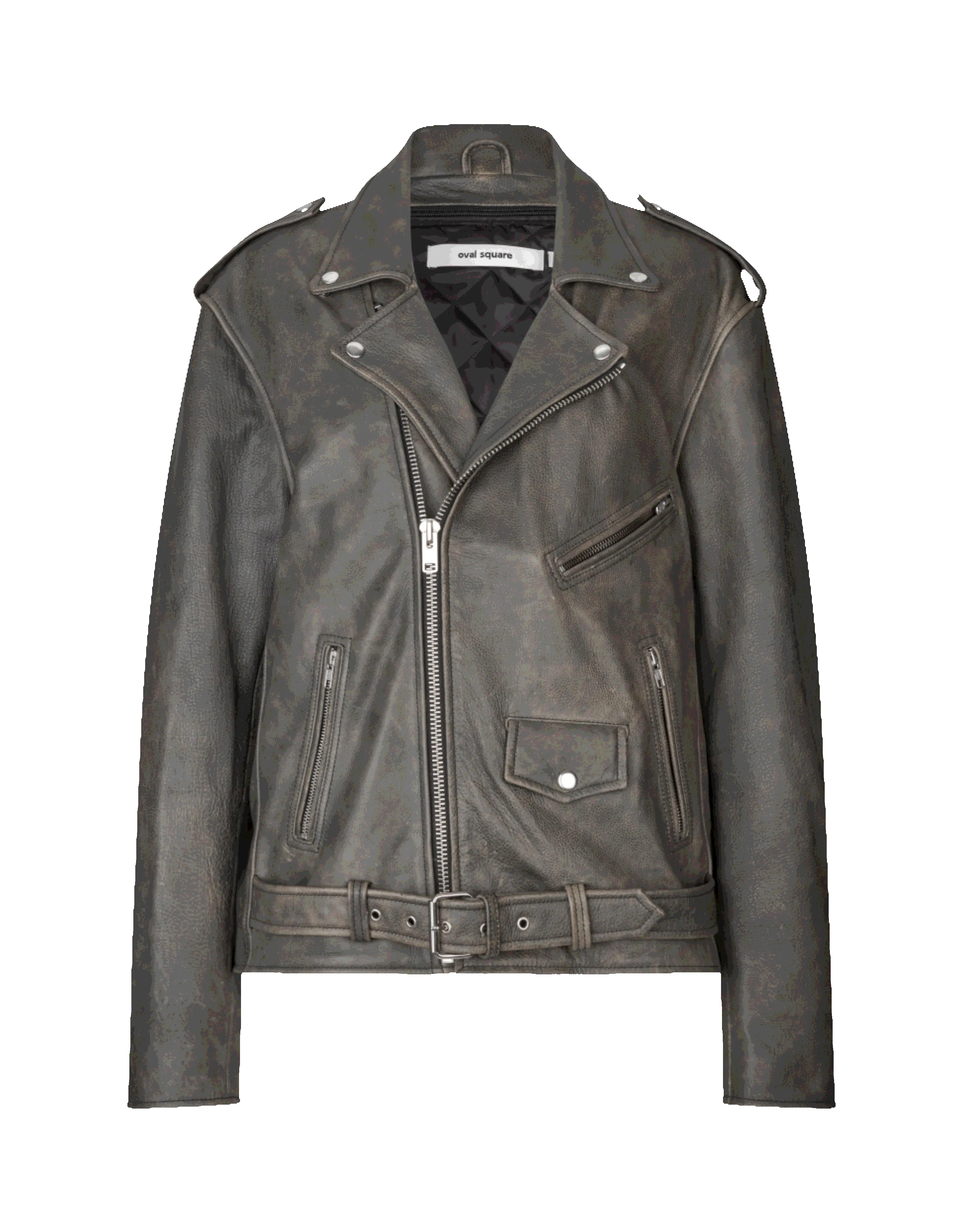 Ready Leather Biker Jacket sold by Rezet Store product image thumbnail 4