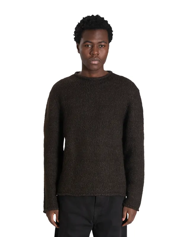 Hairy Slub Pullover made by Amomento