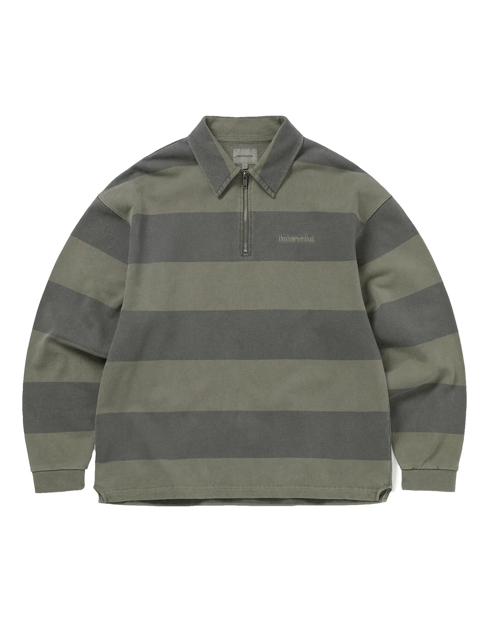 Half Zip Polo Sweatshirt sold by Rezet Store product image thumbnail 3