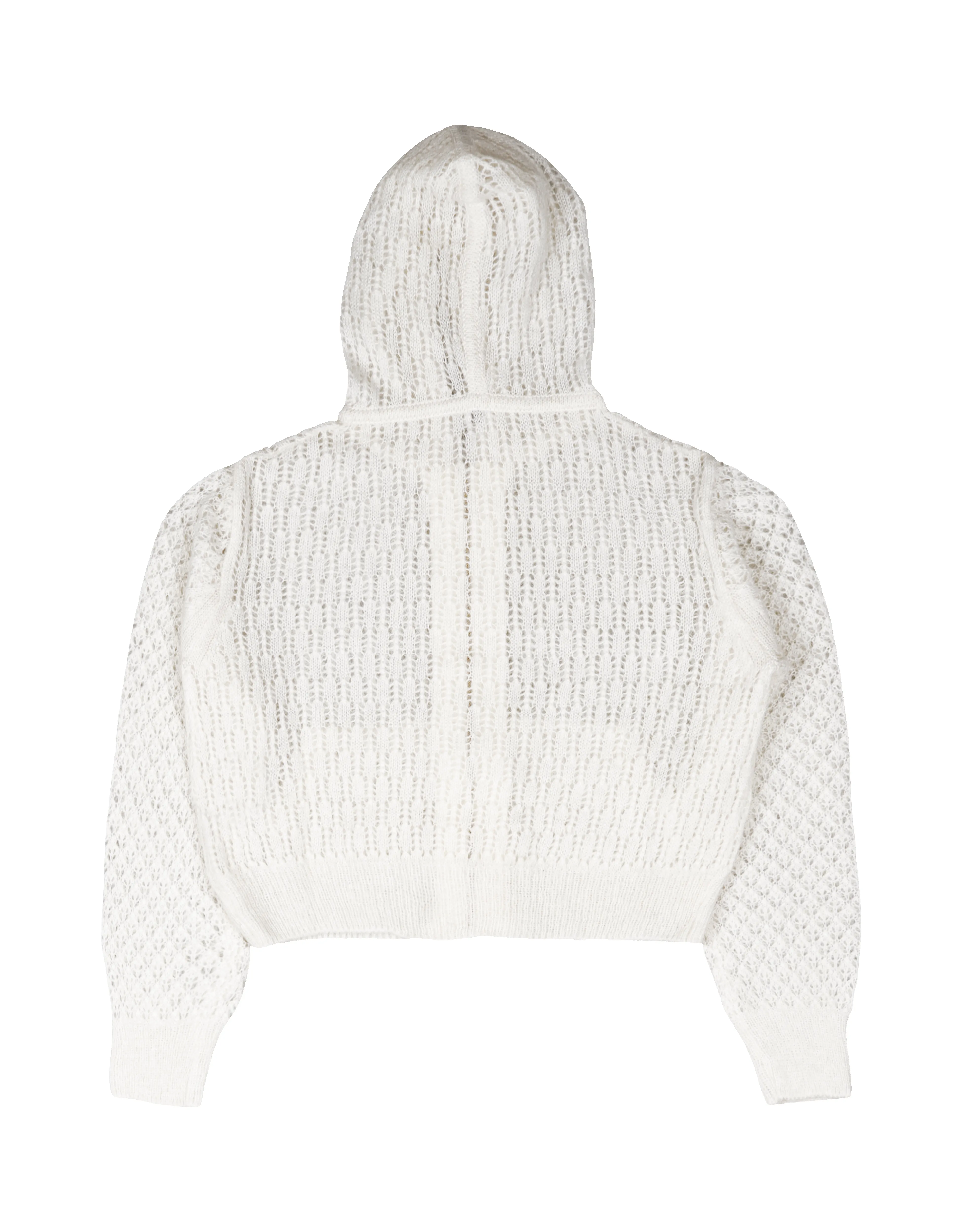 Mohair Hooded Cardigan sold by Rezet Store product image thumbnail 4