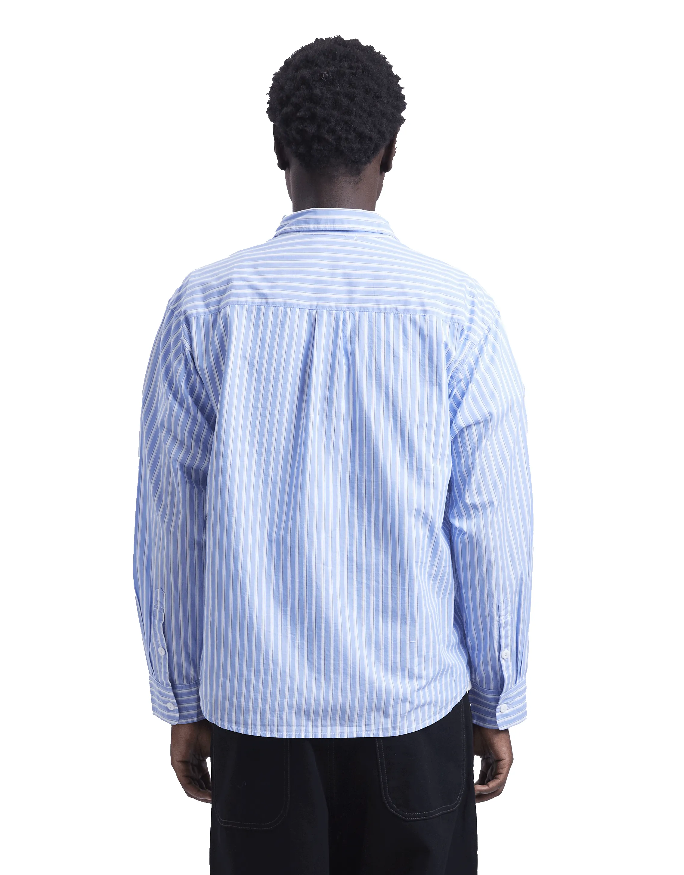 Omer Striped Oxford Button Up Shirt sold by Rezet Store product image thumbnail 2