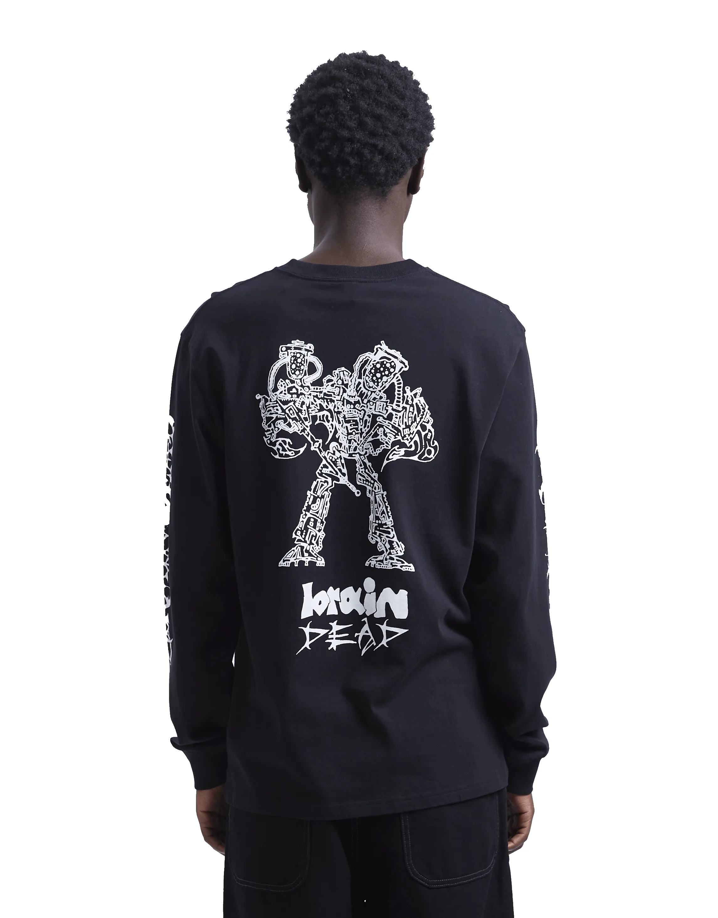 Skull Mech Long Sleeve sold by Rezet Store product image thumbnail 2
