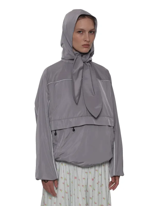 Siena Pullover Hood Jacket made by Sandy Liang