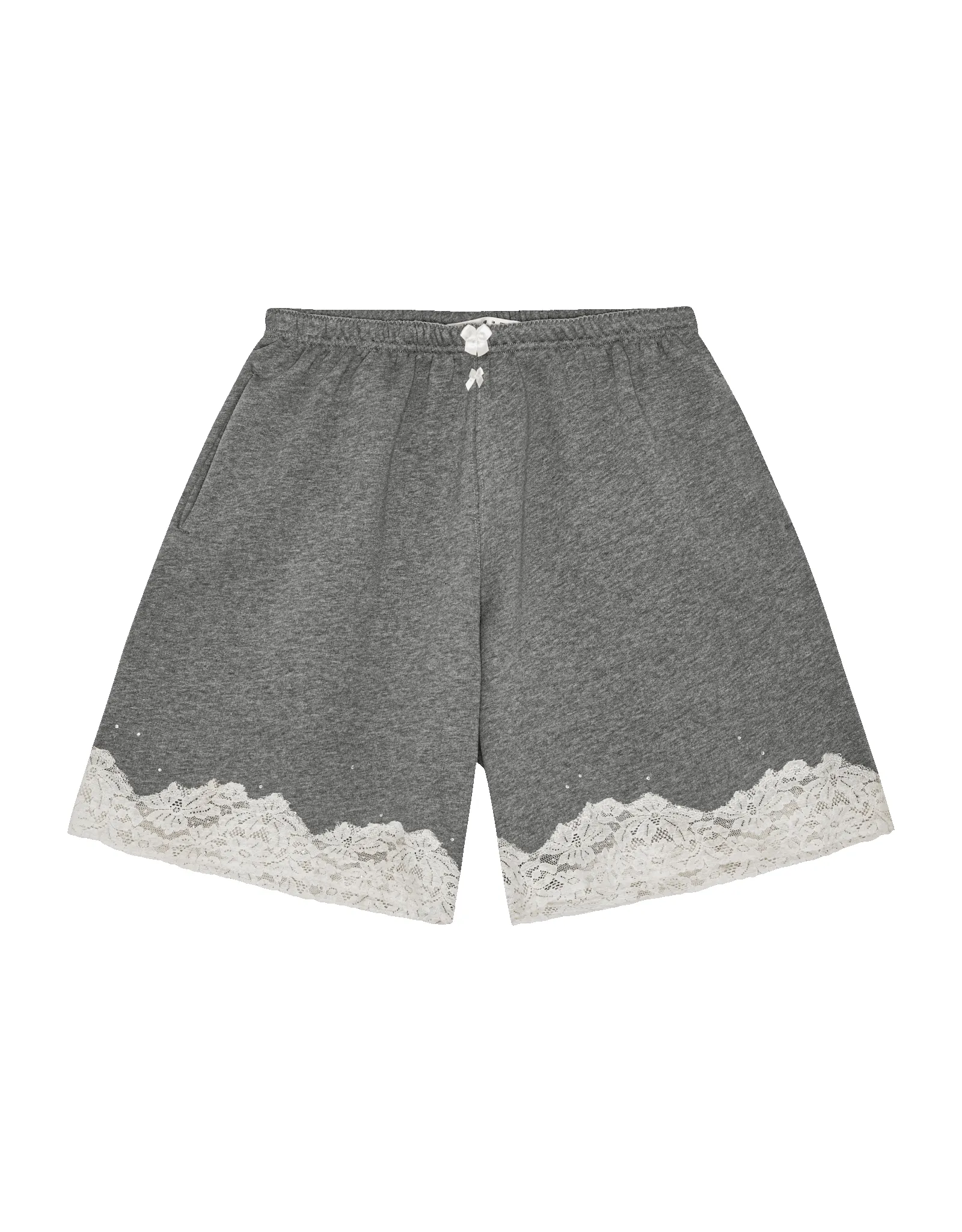 Lace Bermuda Sweatshorts sold by Rezet Store product image thumbnail 3