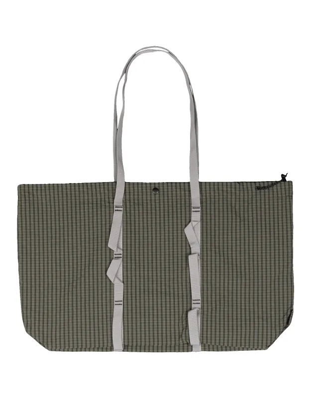 Plaid Climbing Tote made by Gramicci