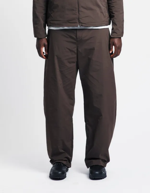 Taffeta Curved Leg Pants made by Amomento