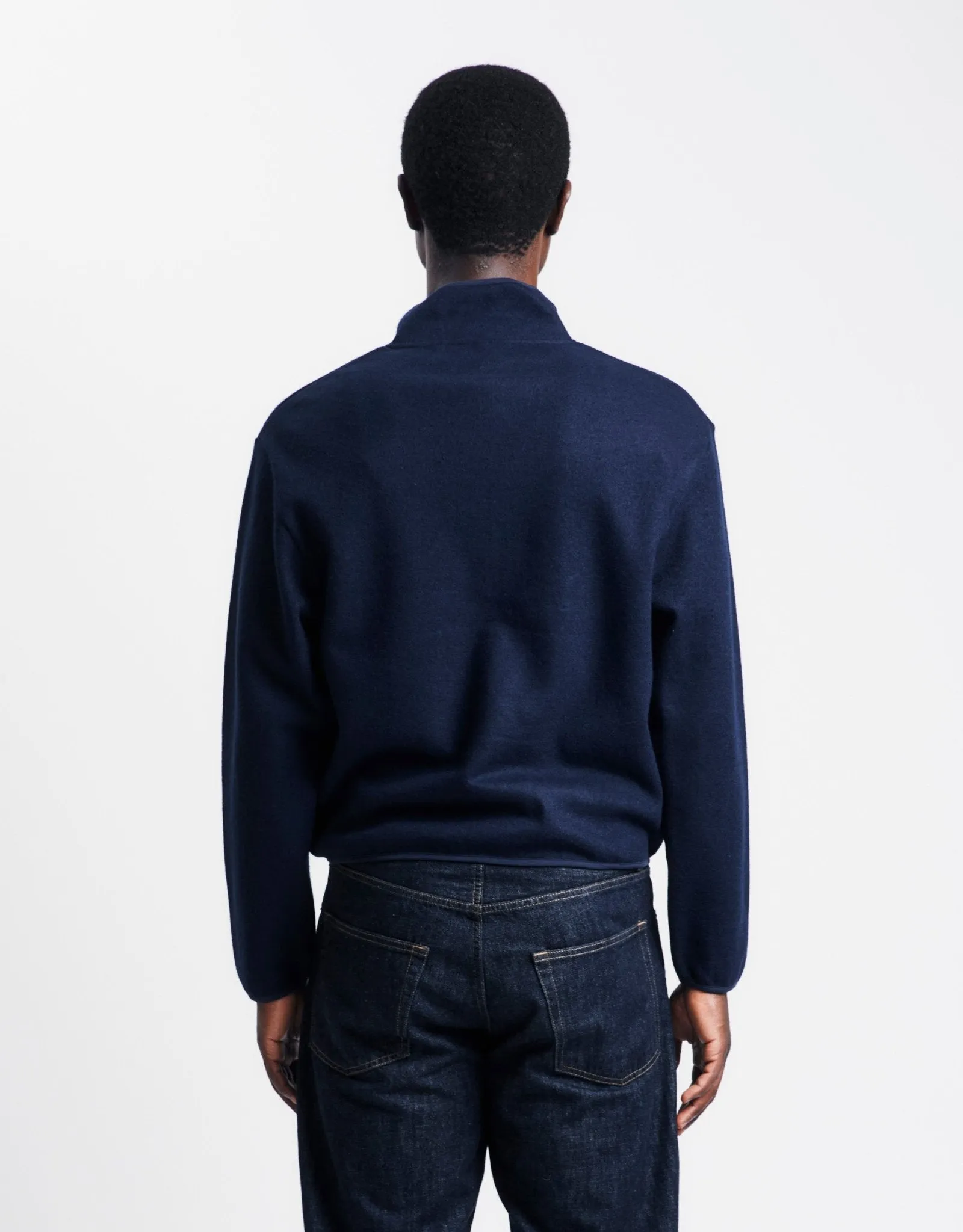 Wool Half Zip sold by Rezet Store product image thumbnail 2
