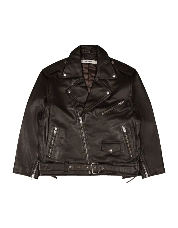 Fringe Leather Biker made by oval square