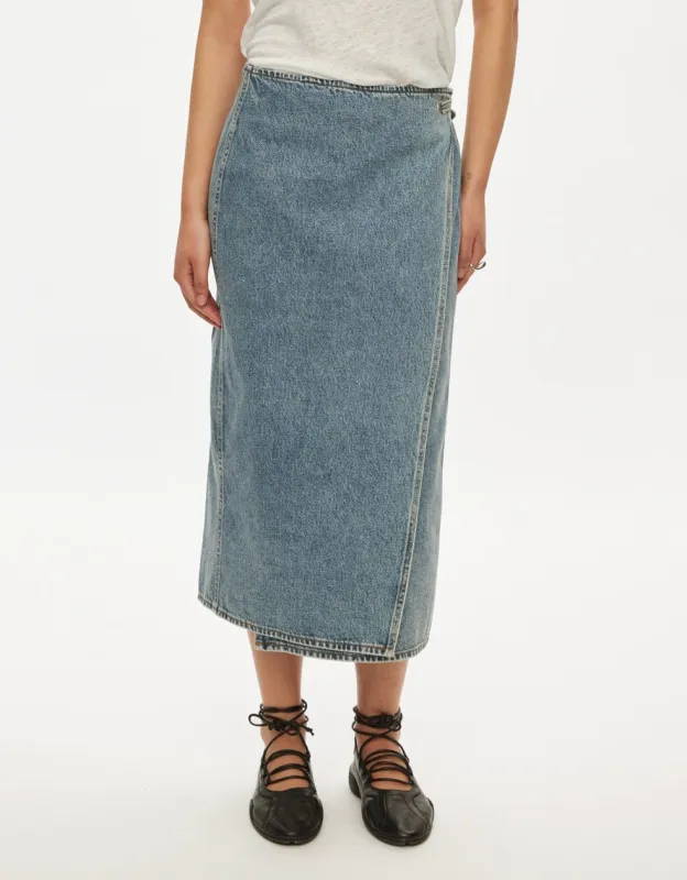 Soul Denim Skirt sold by Rezet Store