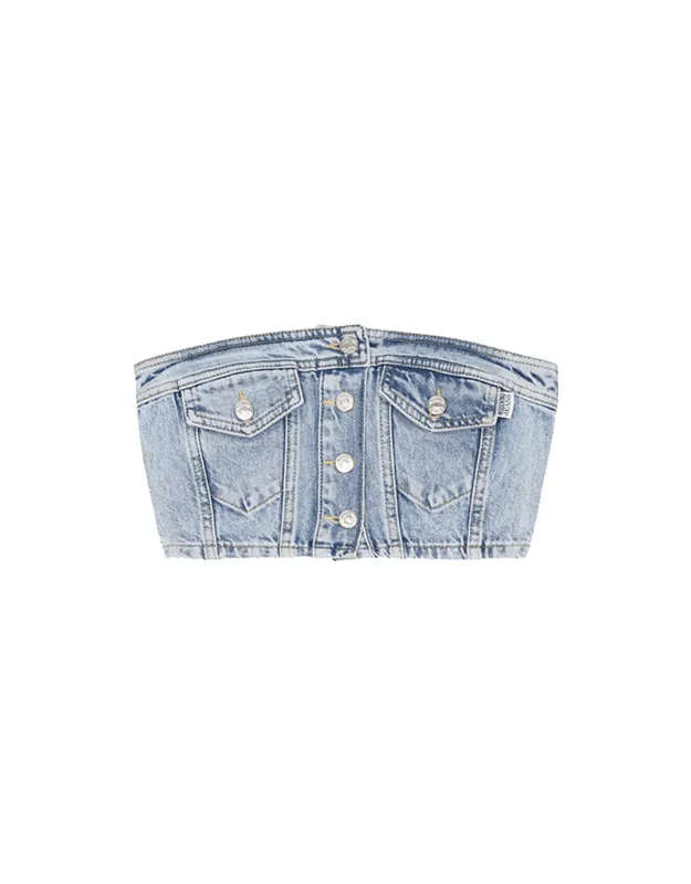 Denim Top sold by Rezet Store