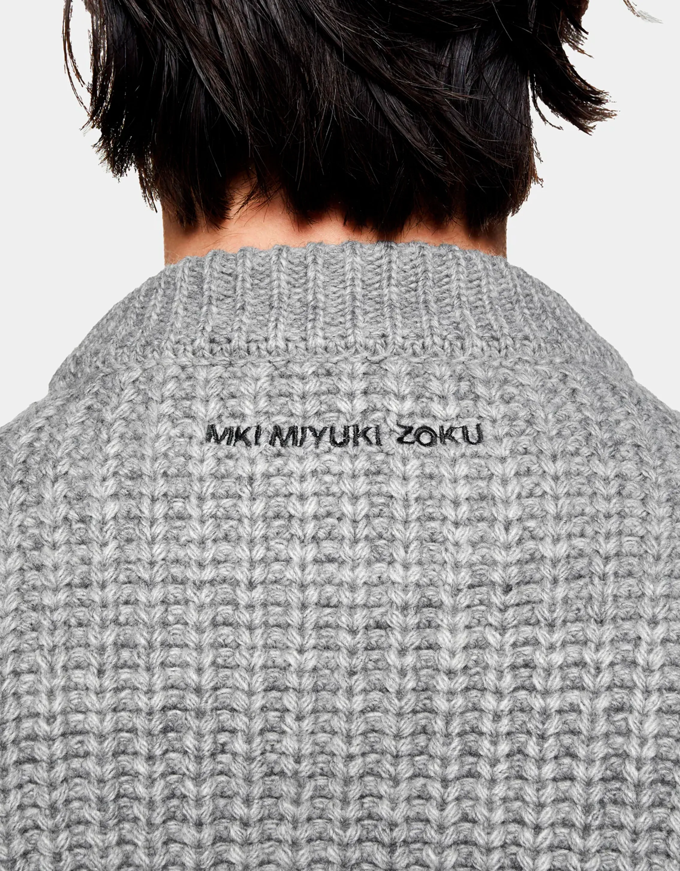 Chunky Rib Knit Crewneck sold by Rezet Store product image thumbnail 3