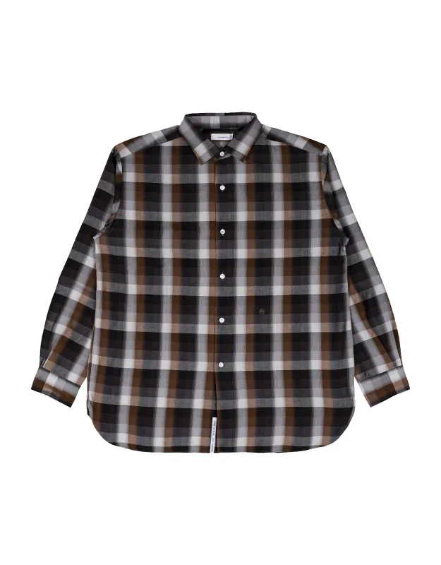 Regular Collar Wind Shirt made by Nanamica