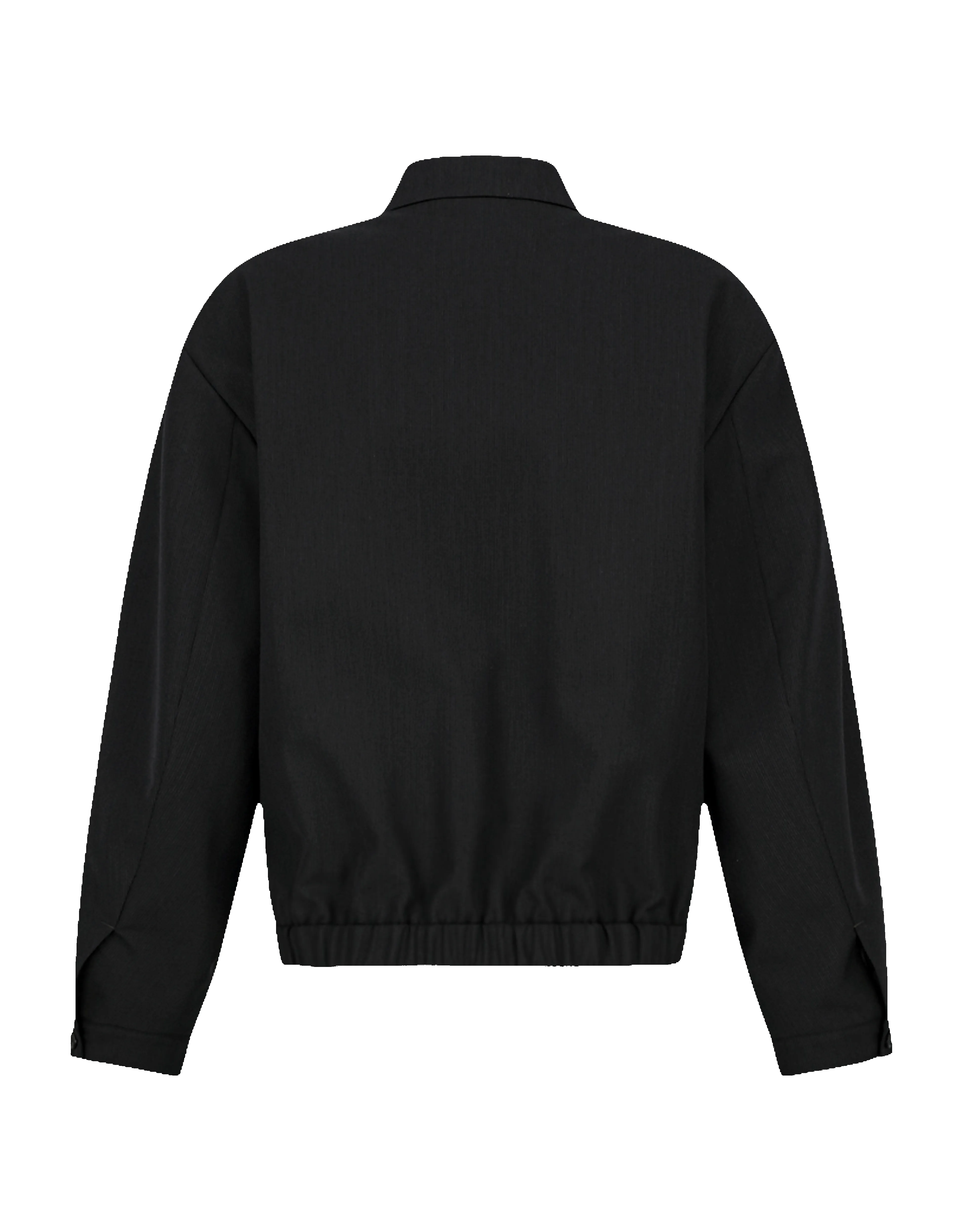 Wool Stripe Zip-Up Jumper sold by Rezet Store product image thumbnail 2