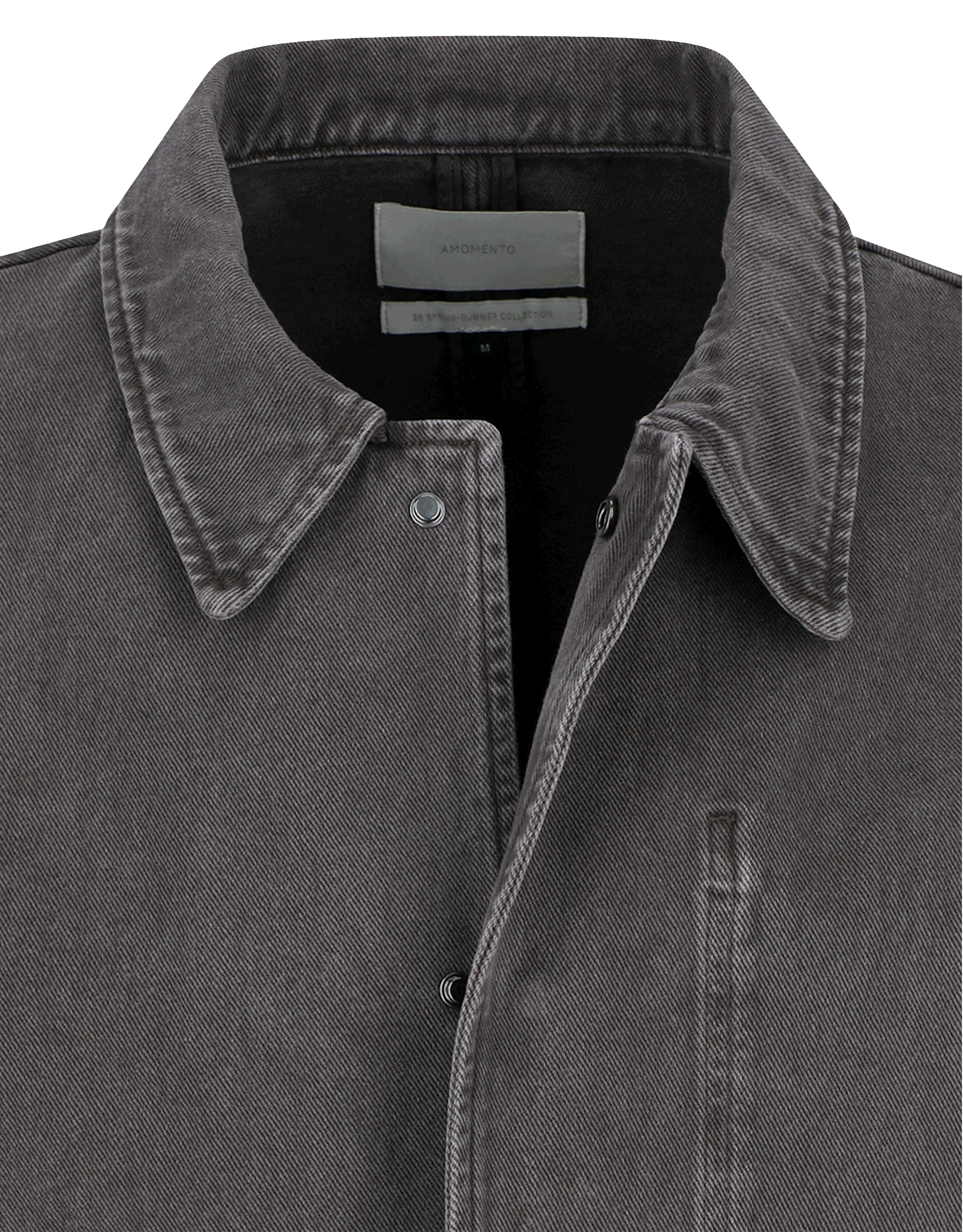 Garments Dyed Pocket Denim Jacket sold by Rezet Store product image thumbnail 3