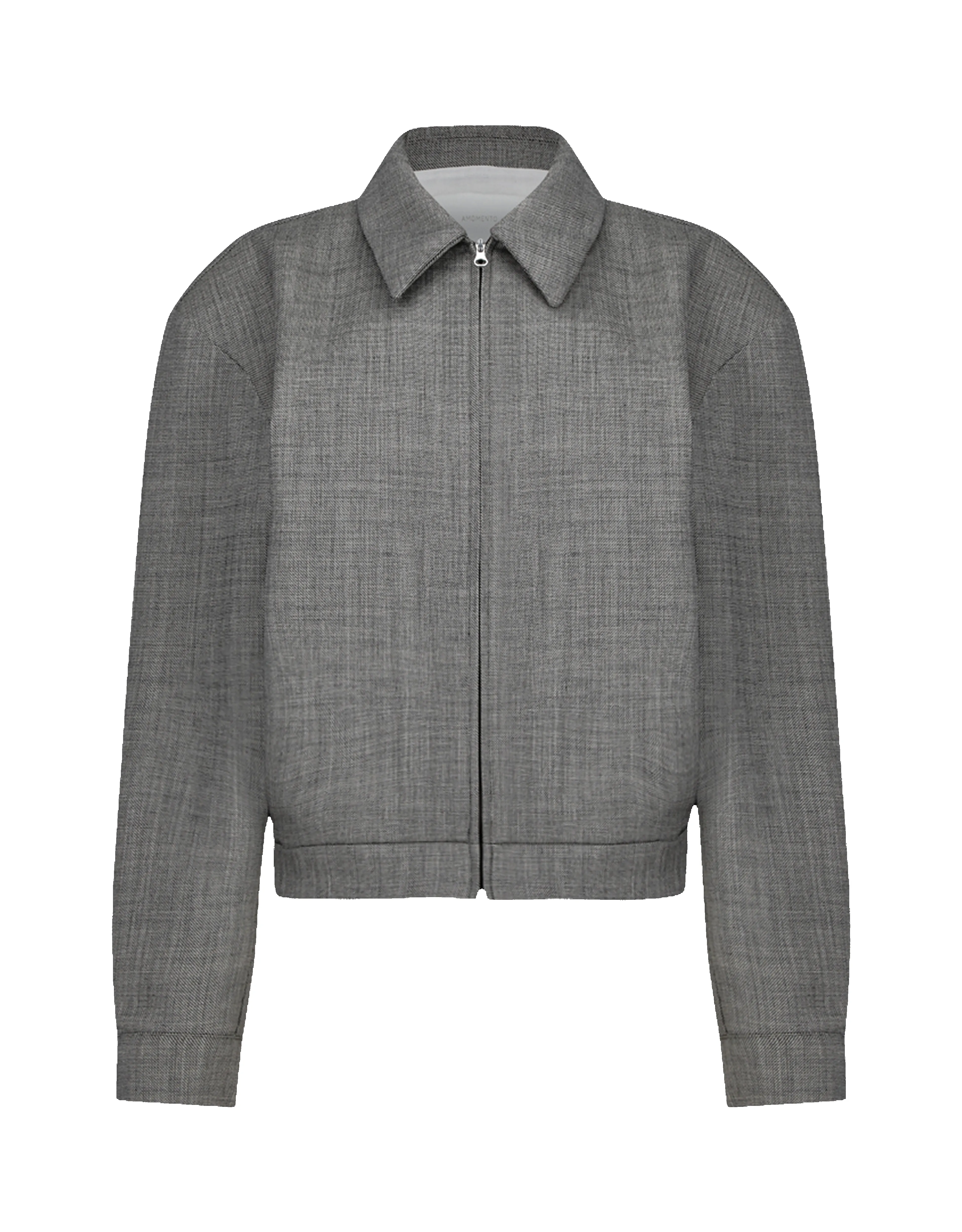 Wool Crop Zip-Up Jumper sold by Rezet Store