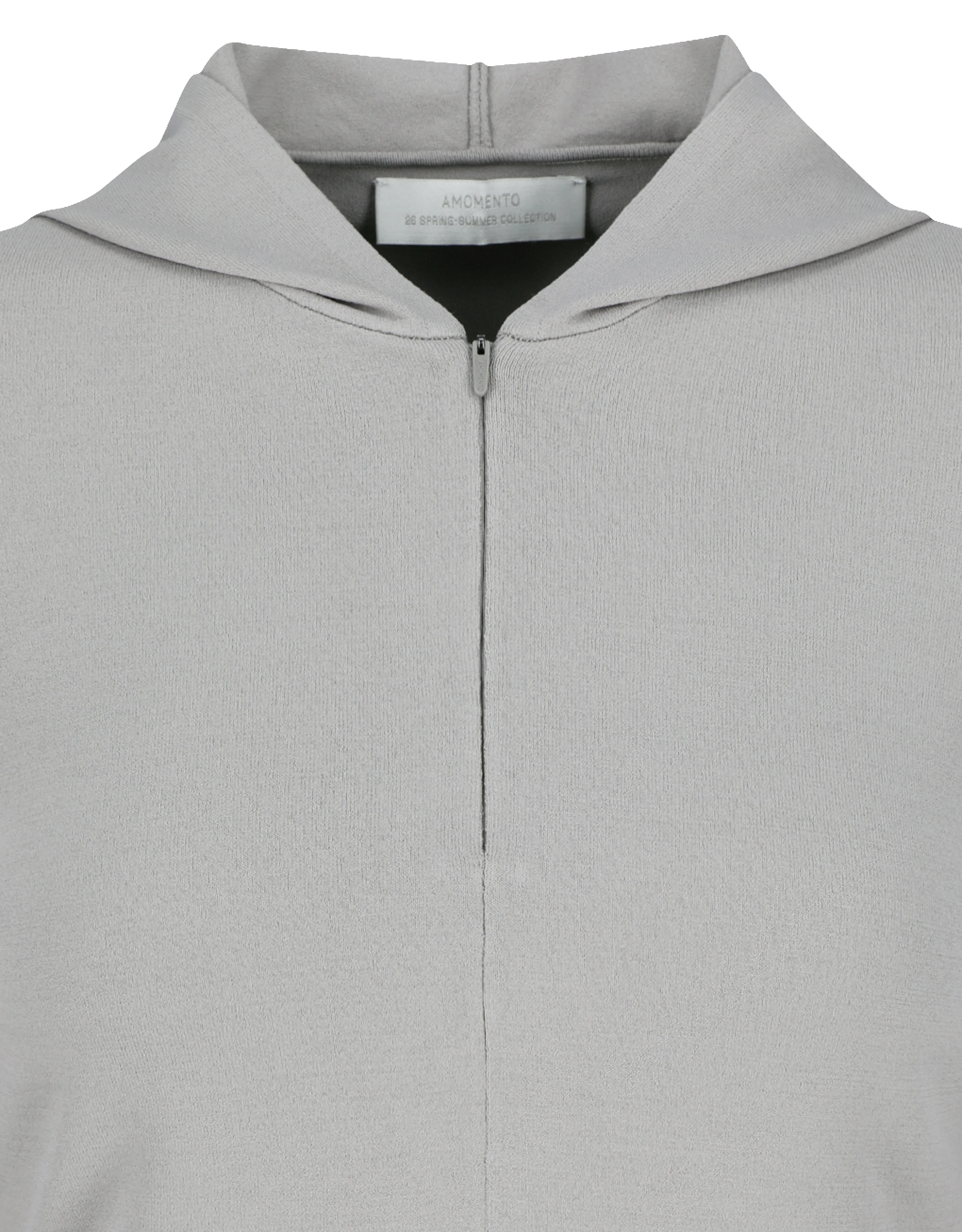 Half Zip-Up Knit Hoodie sold by Rezet Store product image thumbnail 3