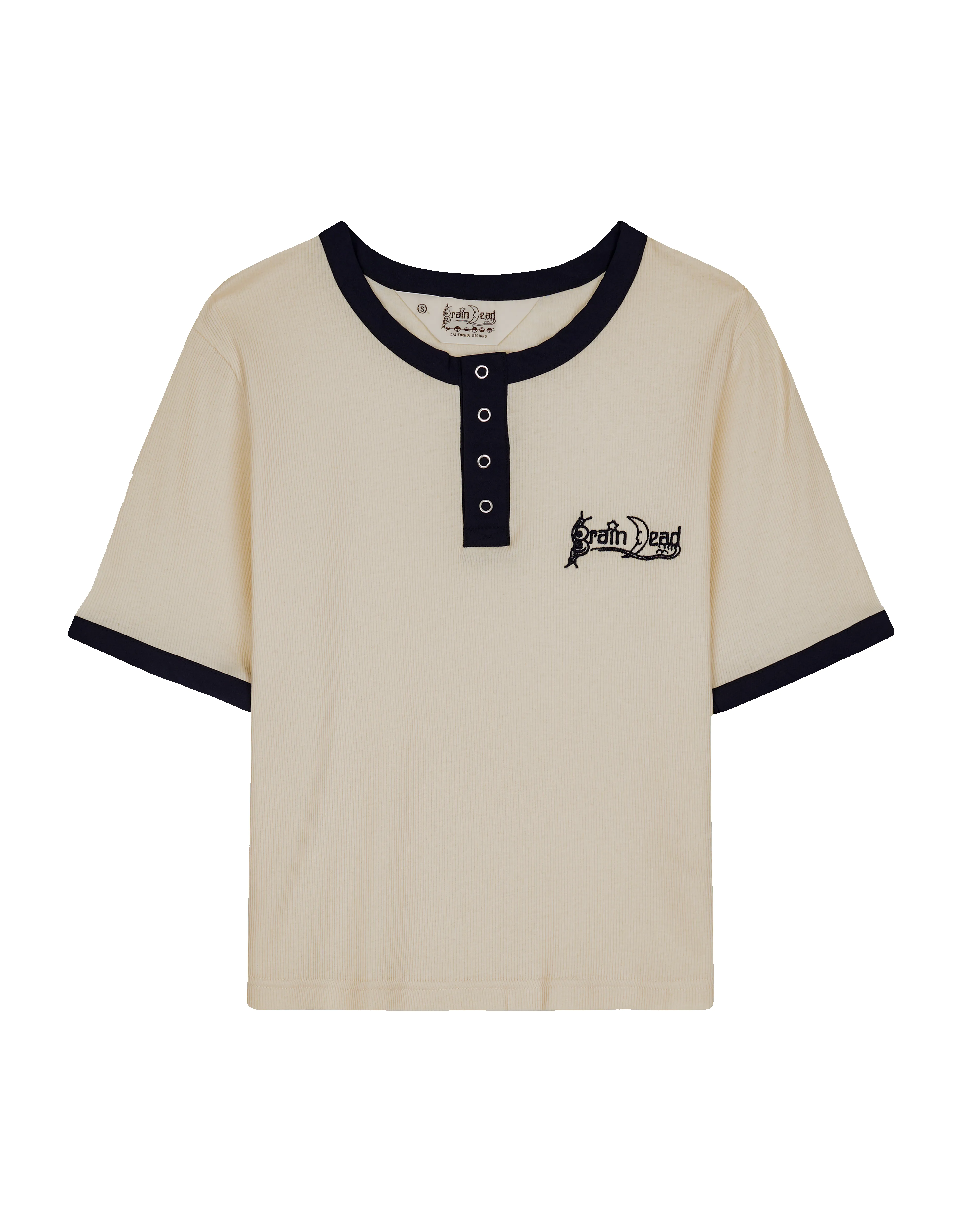 Ribbed Henley sold by Rezet Store