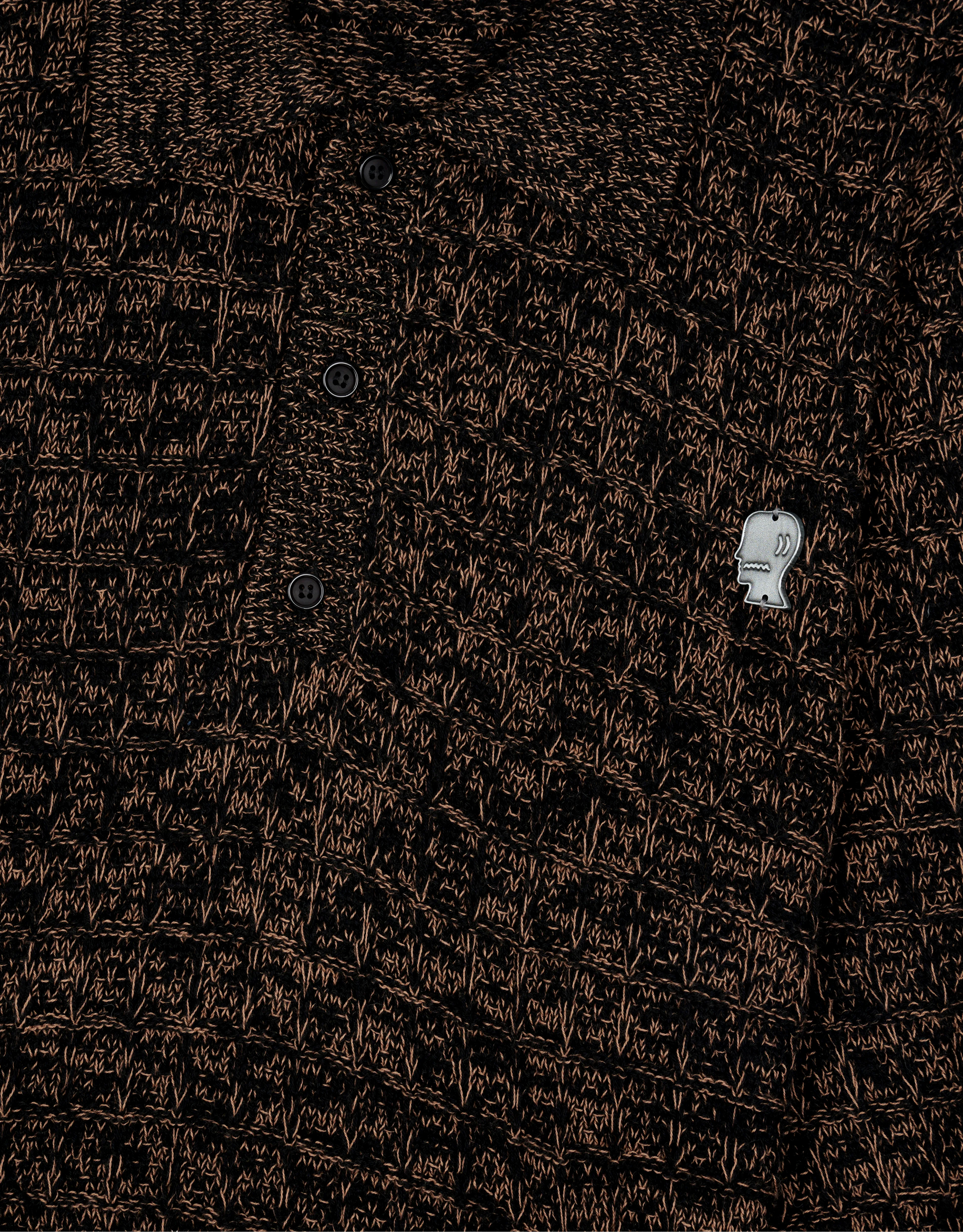 Waffle Pullover Polo Sweater sold by Rezet Store product image thumbnail 3