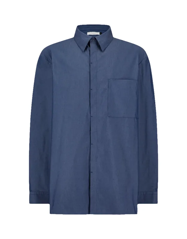 Square Pocket Oversized Shirt sold by Rezet Store