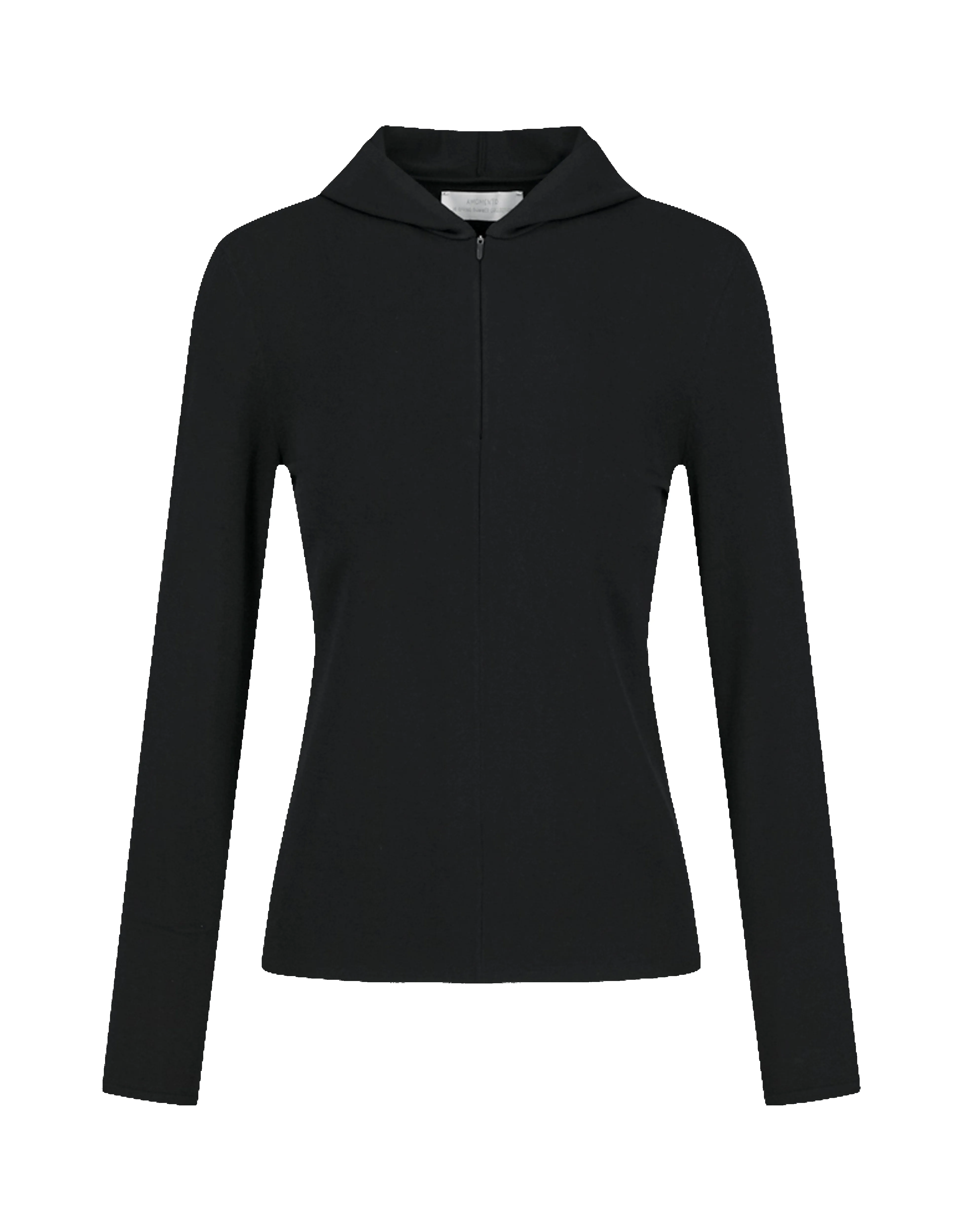 Half Zip-Up Knit Hoodie sold by Rezet Store