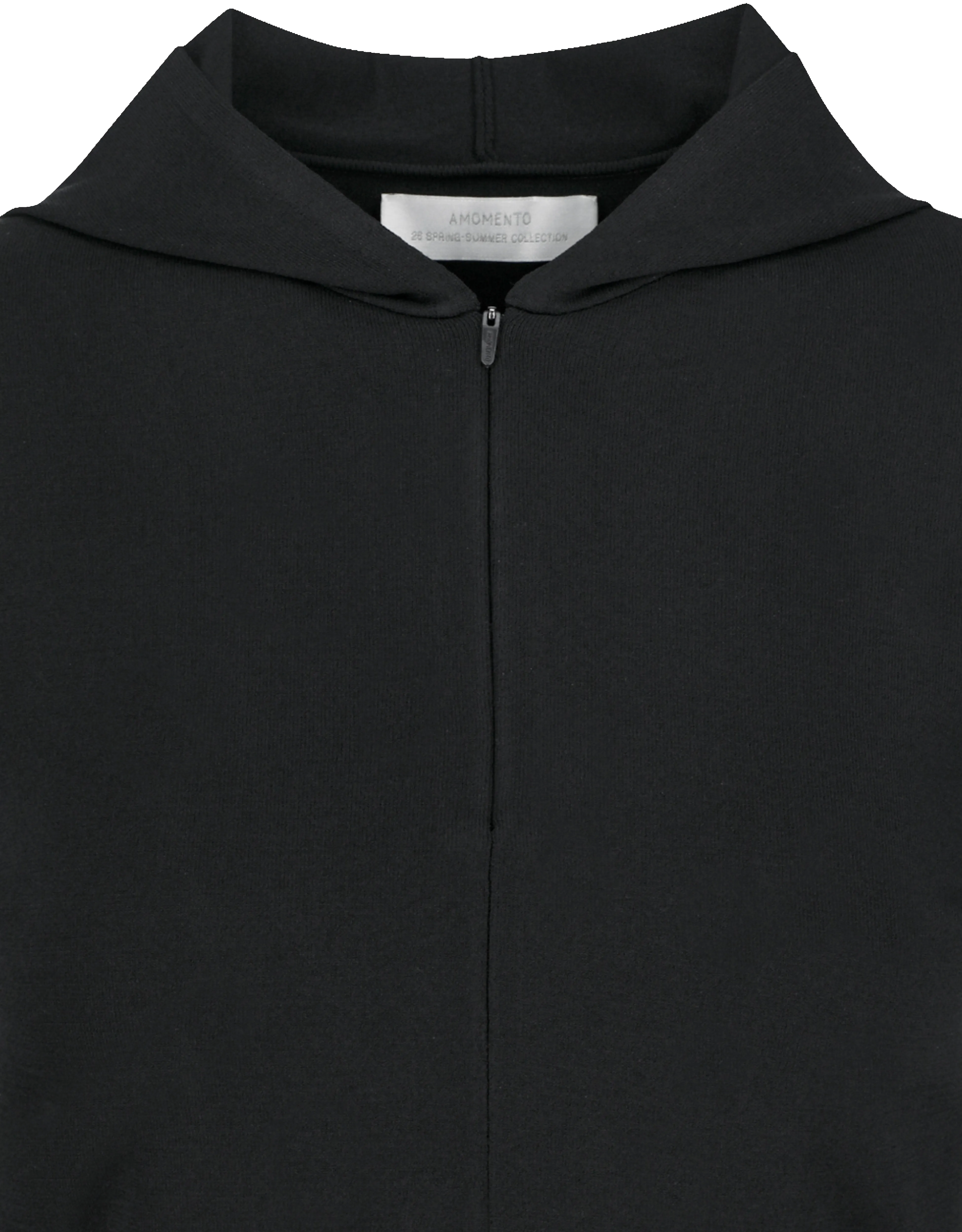 Half Zip-Up Knit Hoodie sold by Rezet Store product image thumbnail 3