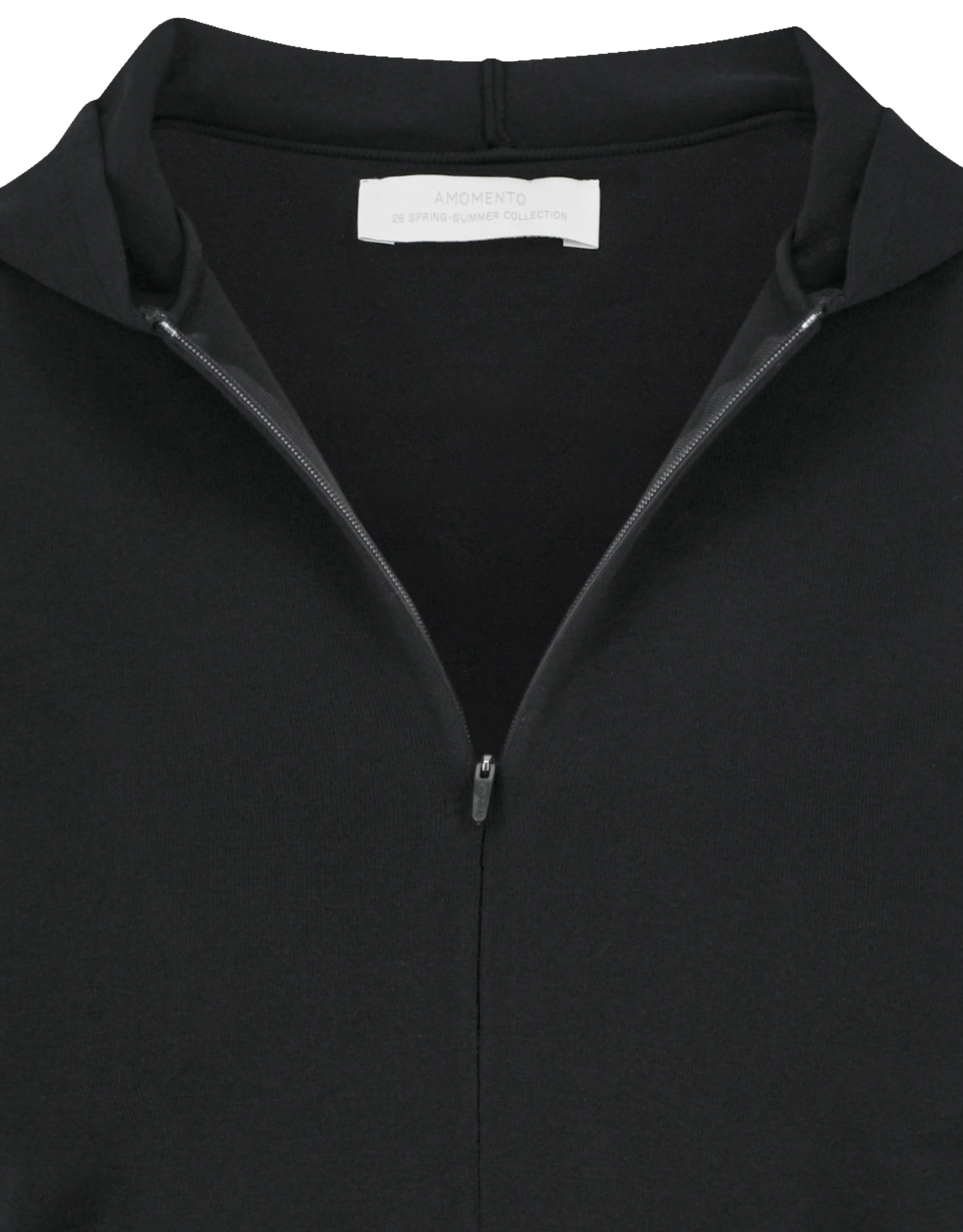 Half Zip-Up Knit Hoodie sold by Rezet Store product image thumbnail 4