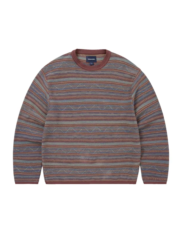 Pattern Knit Crewneck made by thisisneverthat