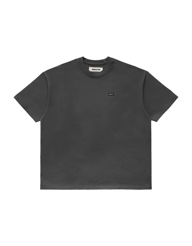 Heavyweight Mini Metal Logo T-Shirt made by Metalwood Studios