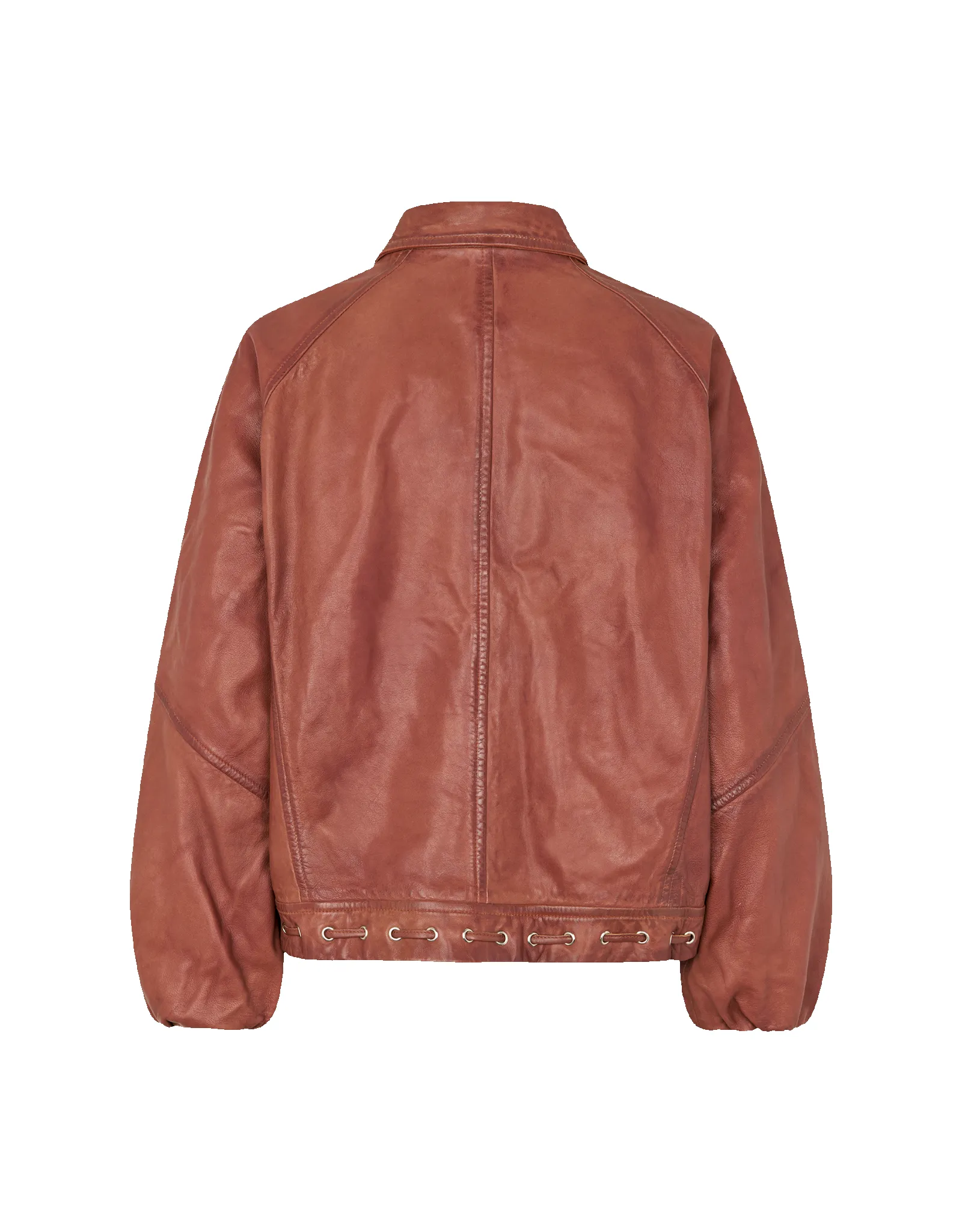 Eye Leather Bomber sold by Rezet Store product image thumbnail 2