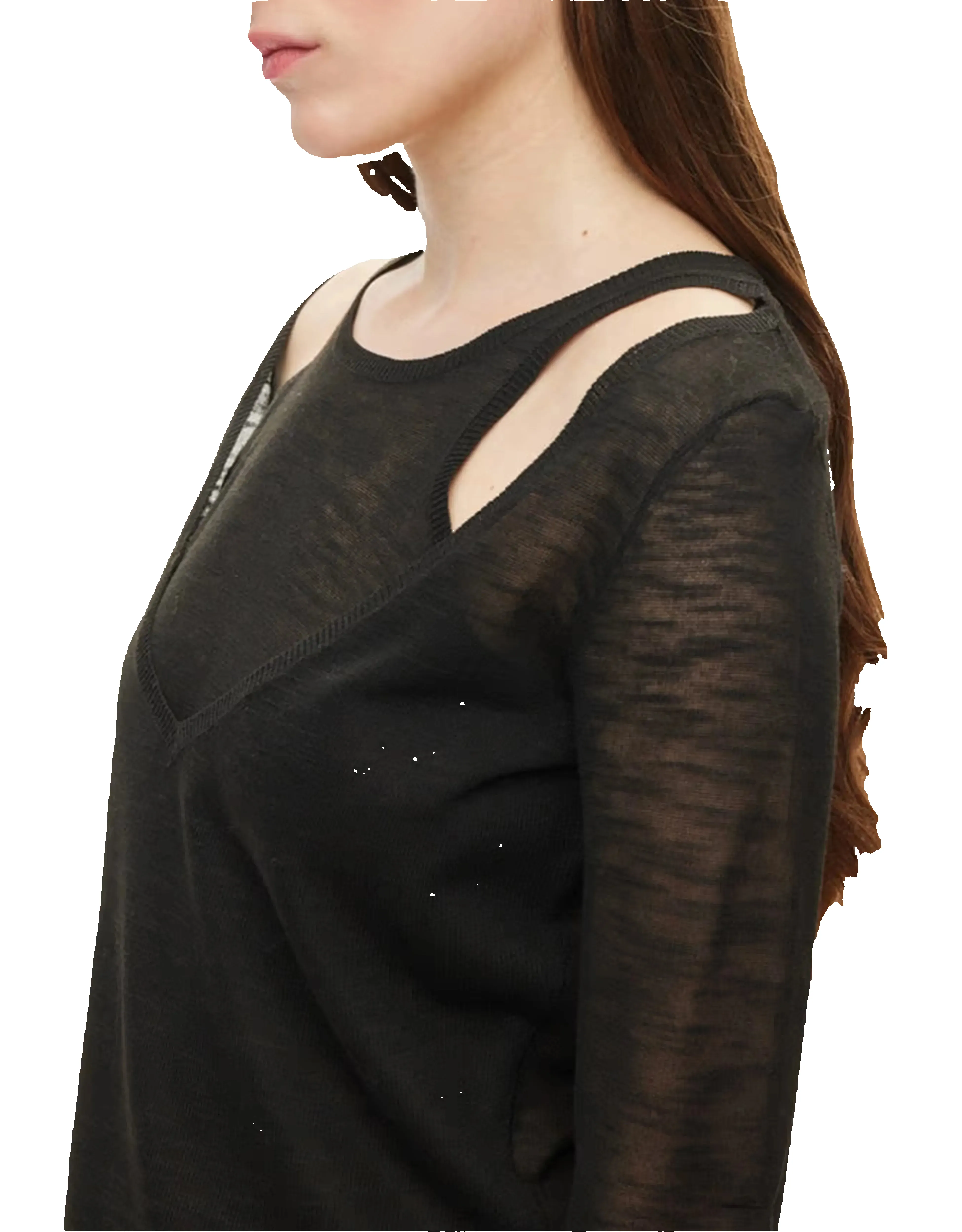 Drama Knit Blouse sold by Rezet Store product image thumbnail 3