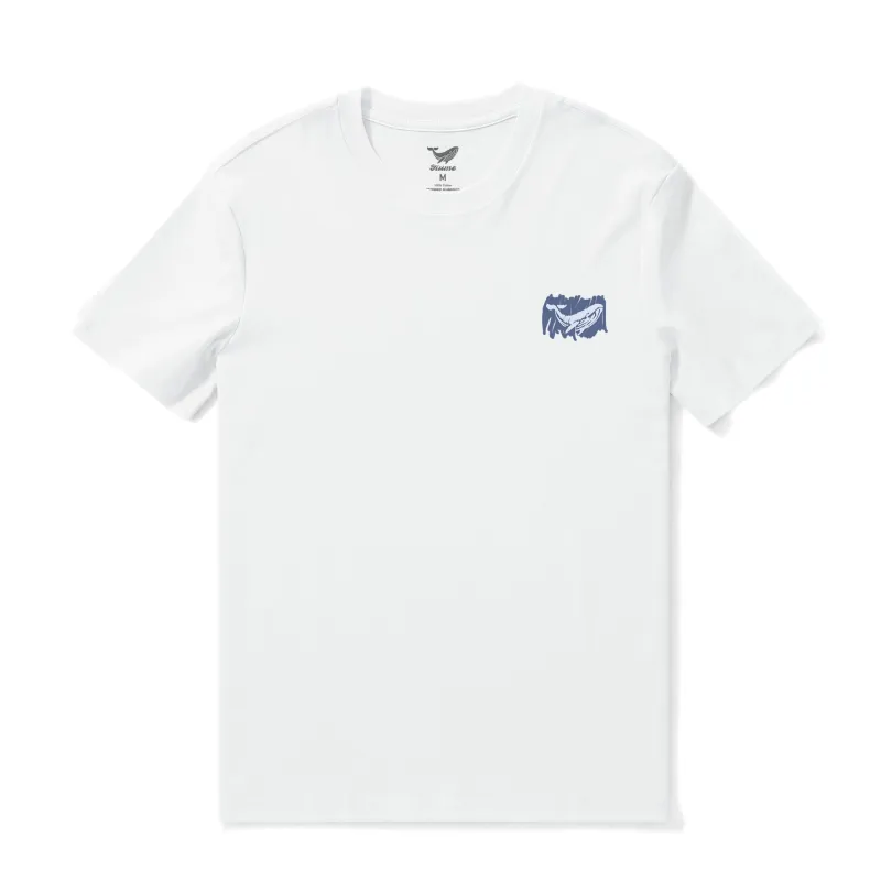 Hawaiian Tee For Men Leap of the Leviathan Tee Crew Neck 100% Cotton sold by Yiume