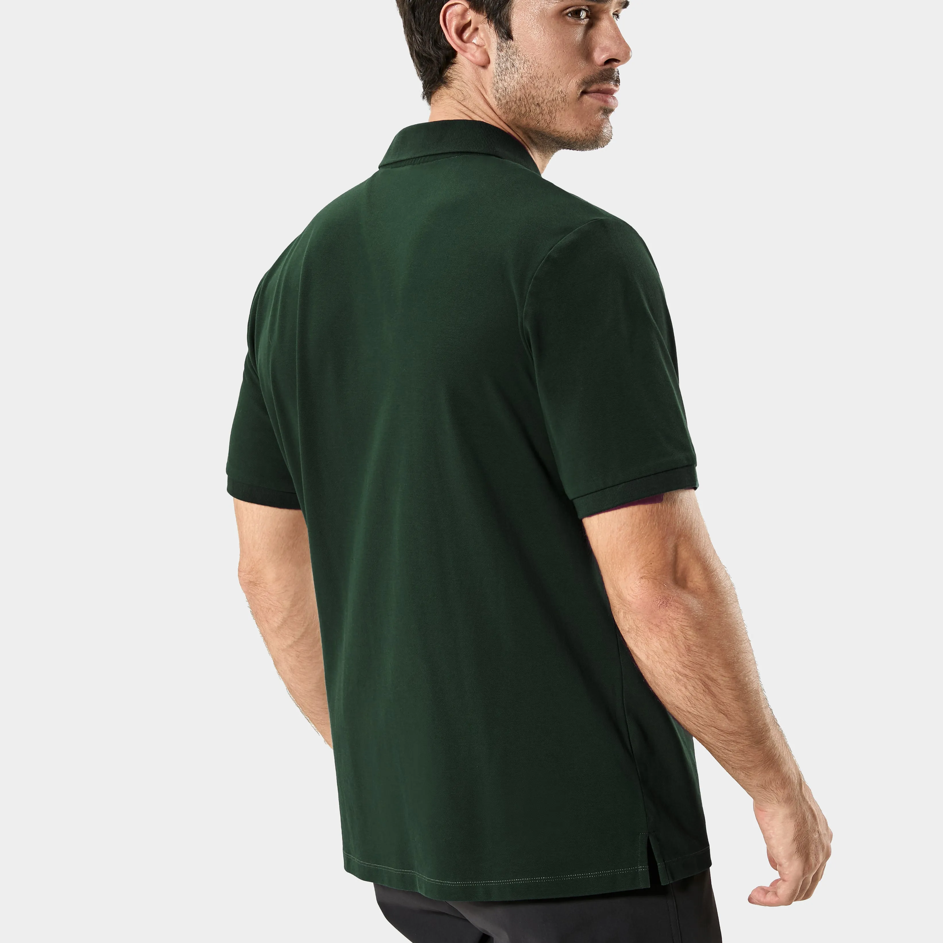 Basicsbeyond™ Men's Hawaiian Sweat Proof Pique Polo sold by Yiume product image thumbnail 2