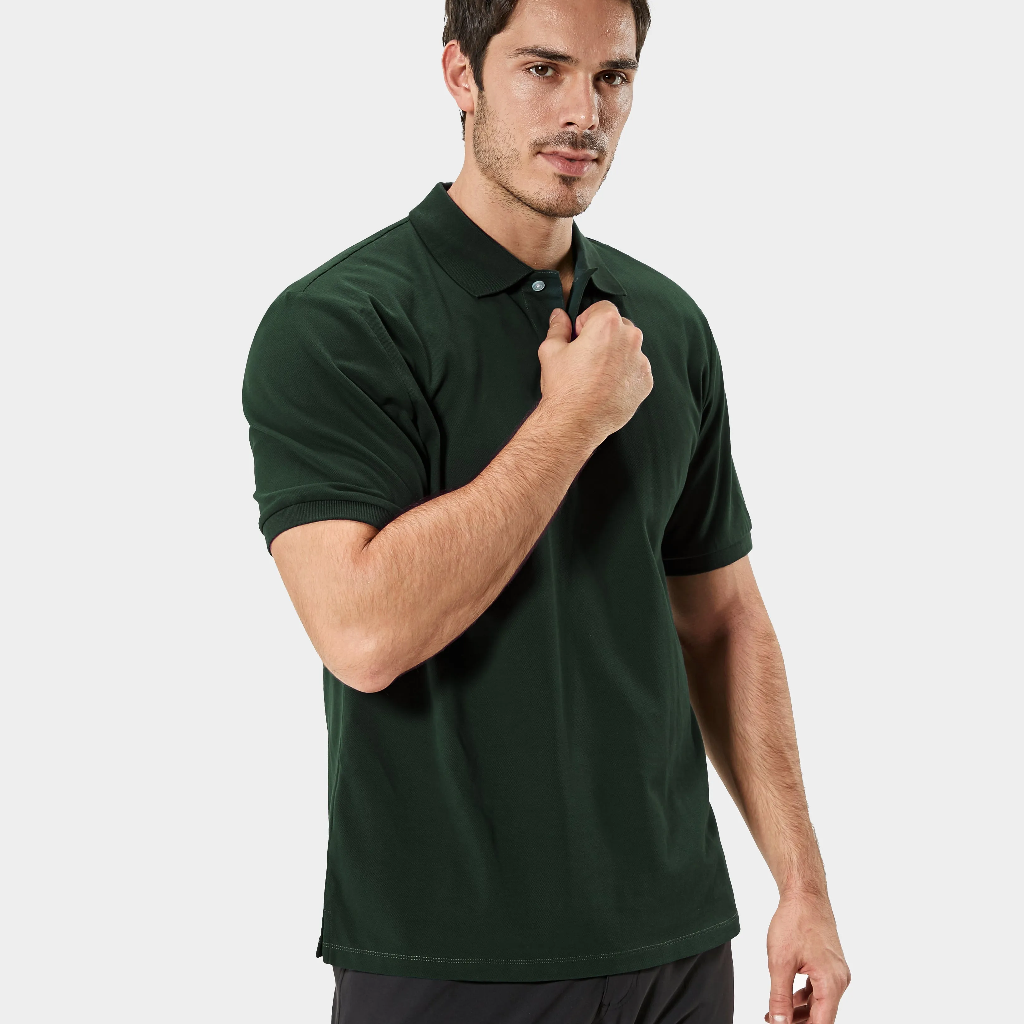 Basicsbeyond™ Men's Hawaiian Sweat Proof Pique Polo sold by Yiume