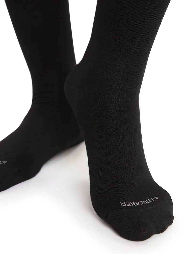 Icebreaker Merino Lifestyle Fine Gauge Crew Socks - Woman - Black - Size SM sold by Icebreaker product image thumbnail 3